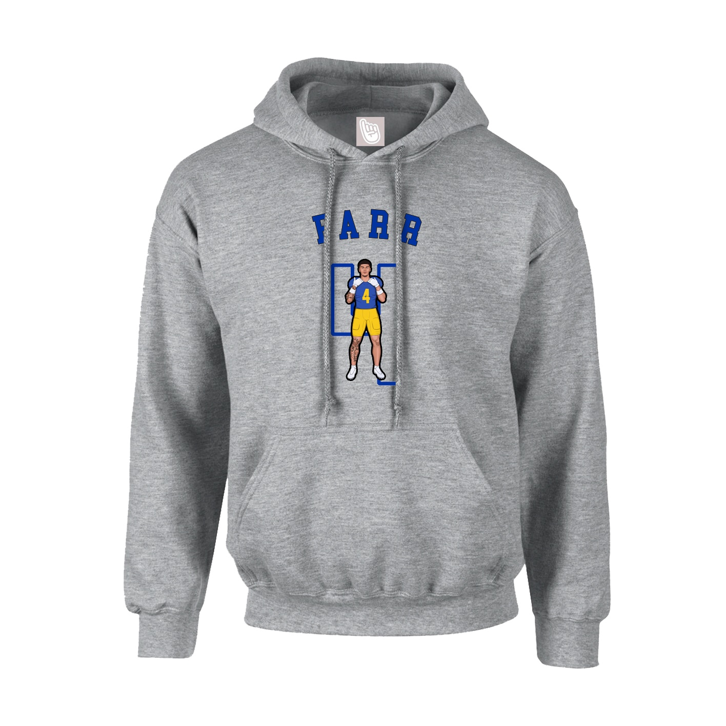 Hoodie — Shirsey Arch in Grey