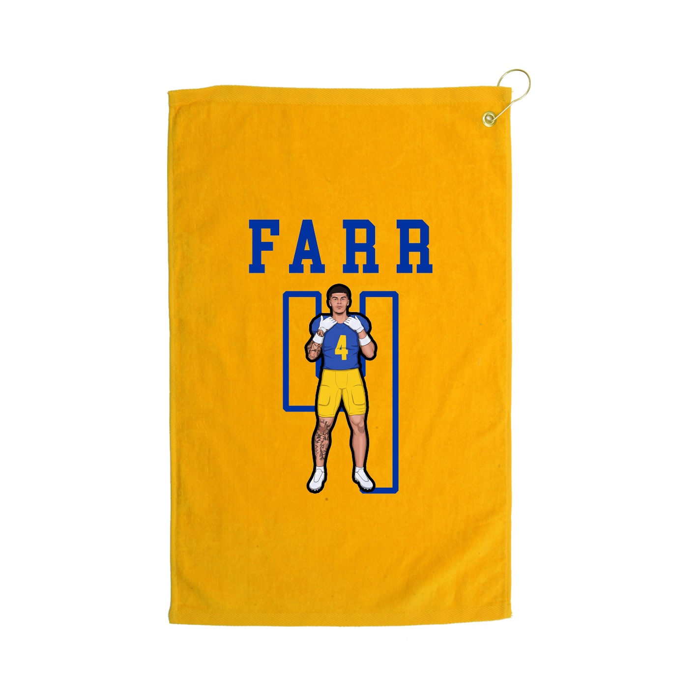 Golf Towel — Shirsey in Gold