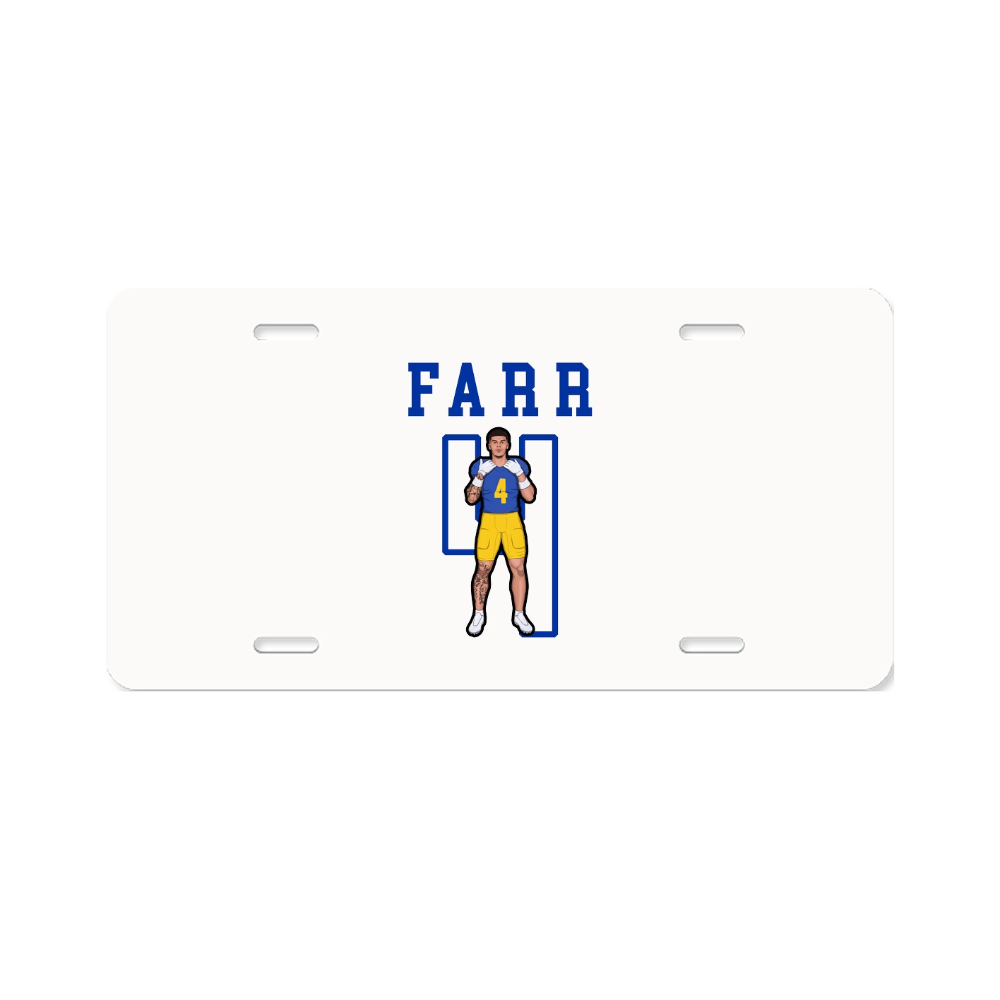 License Plate — Shirsey in Classic