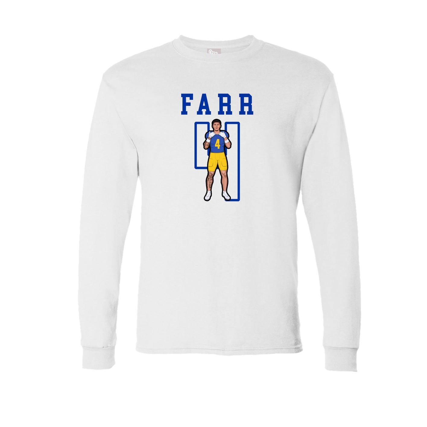 Long Sleeve Tee — Shirsey in White