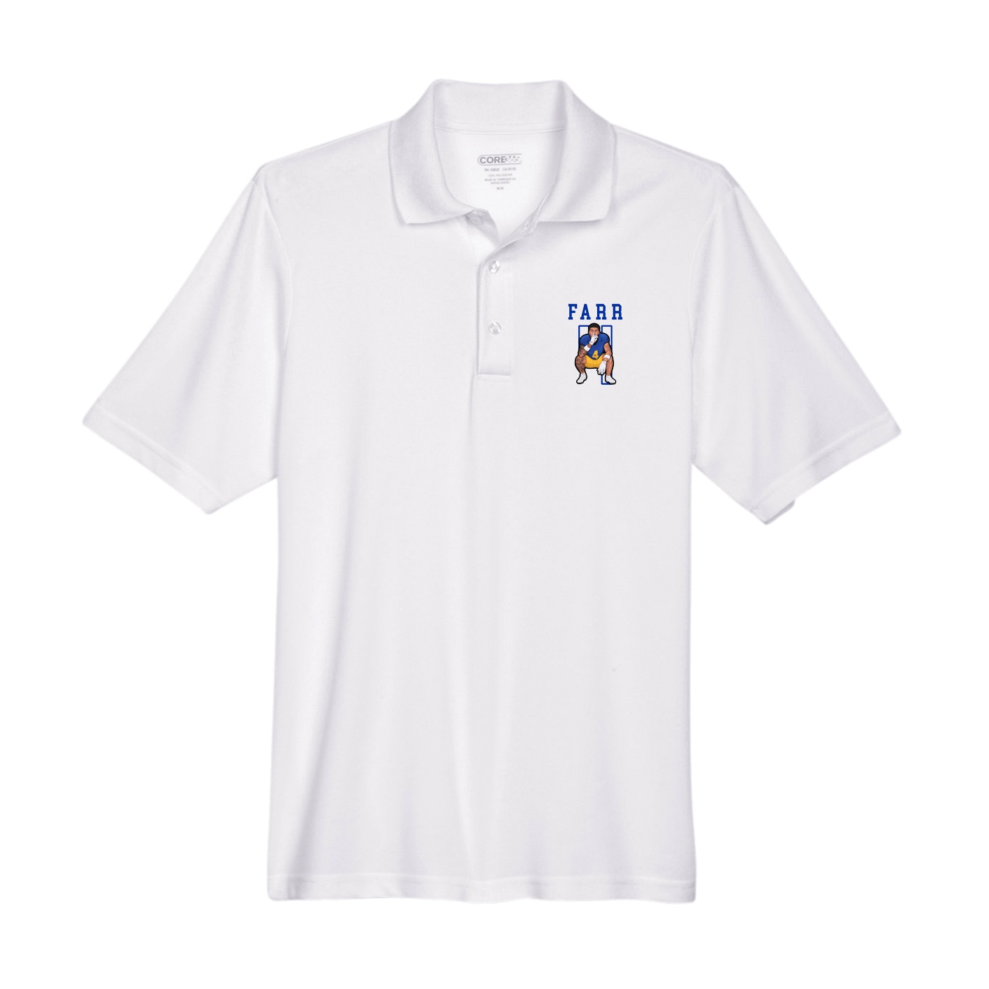 Performance Polo — Shirsey in White