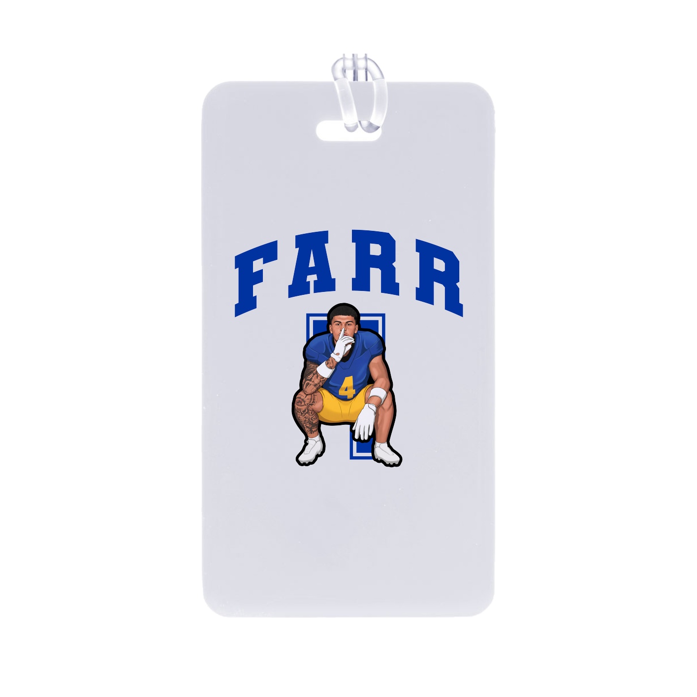 Bag Tag — Number in Classic