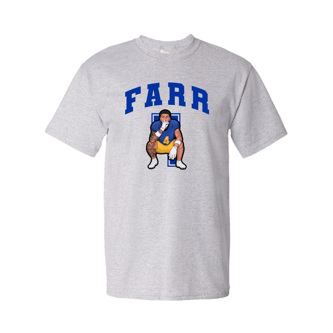 Tee — Number in Grey