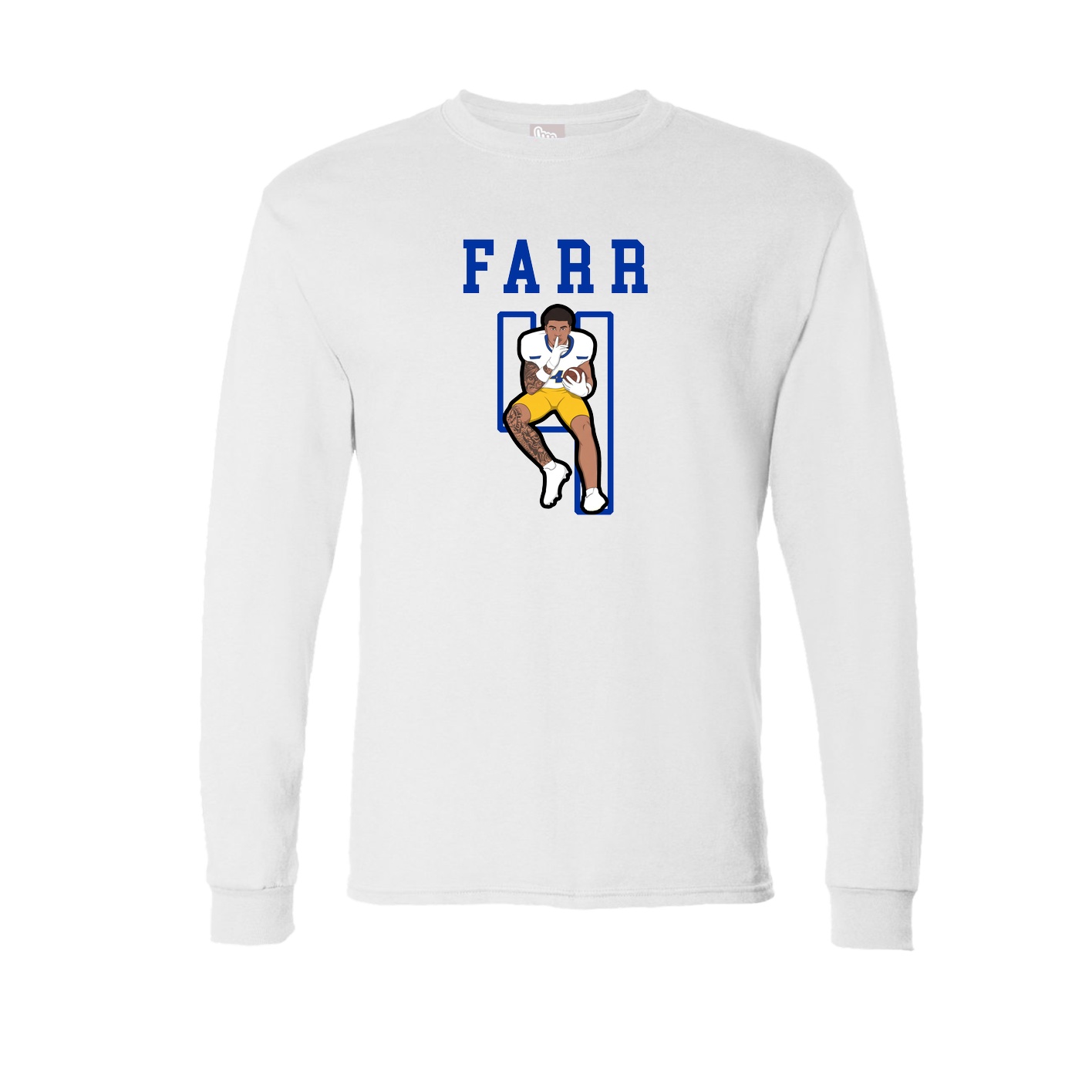 Long Sleeve Tee — Shirsey in White