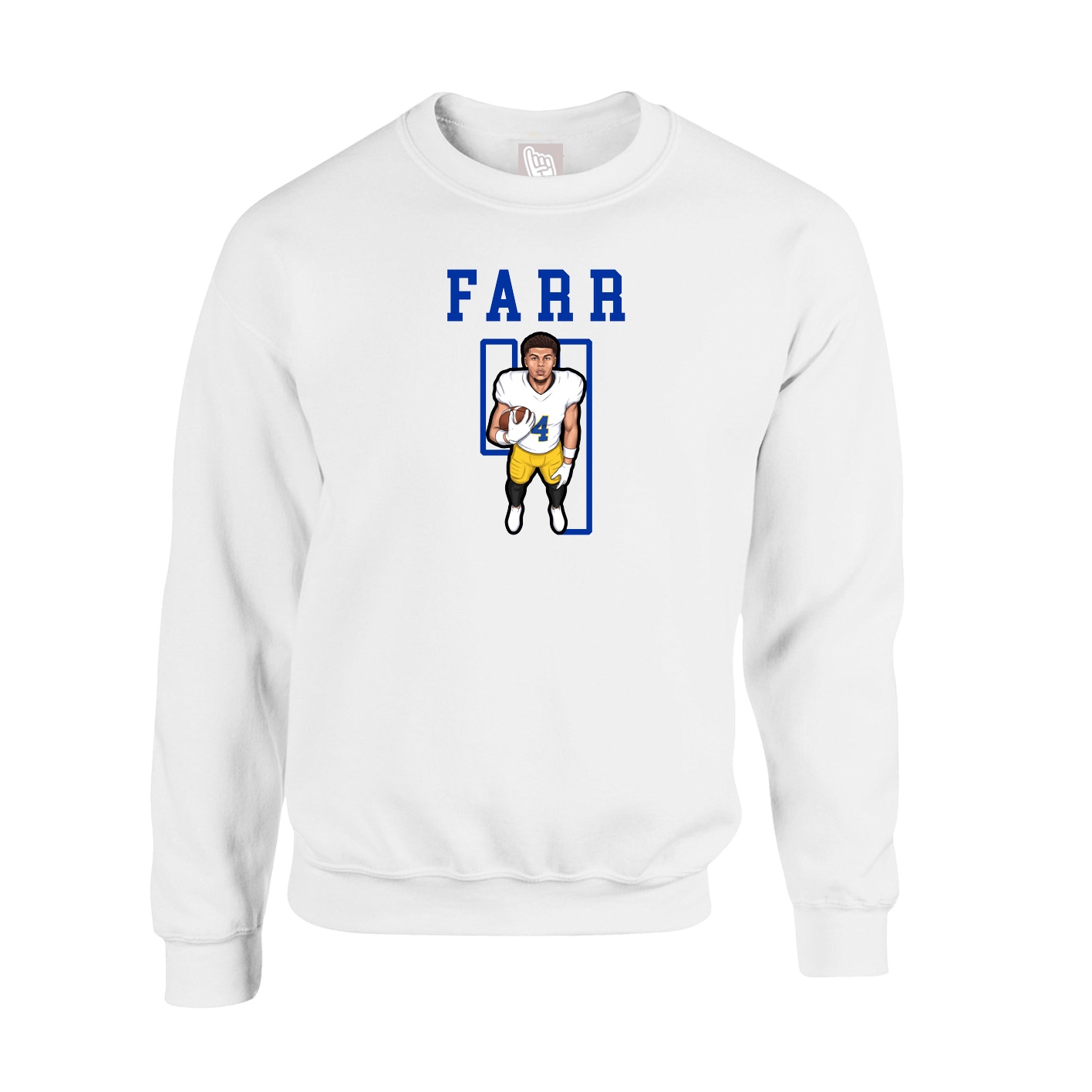 Fleece Crew — Shirsey in White