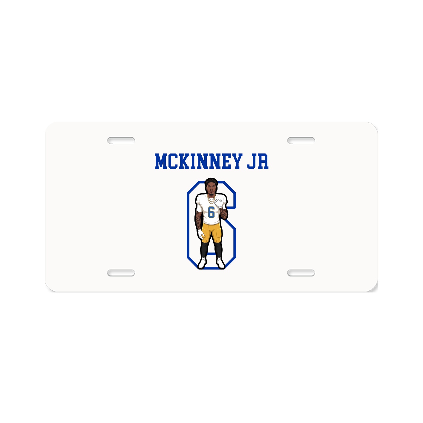 License Plate — Shirsey in Classic