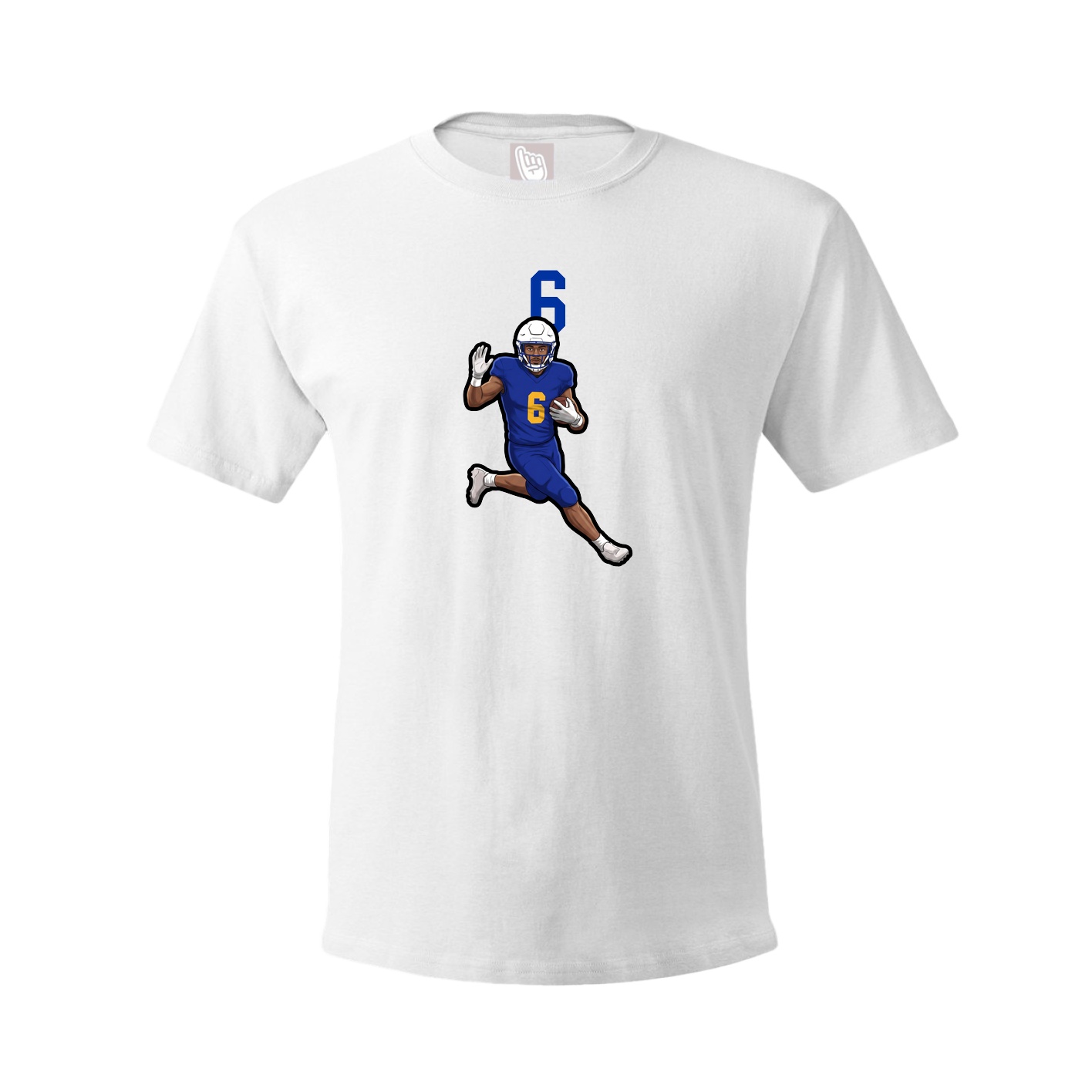 Tee — Number Top in White