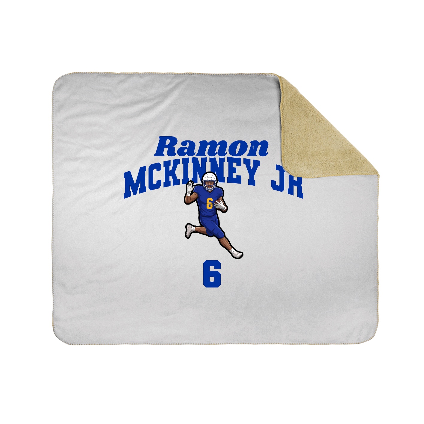 Throw Blanket — Signature Arch in White