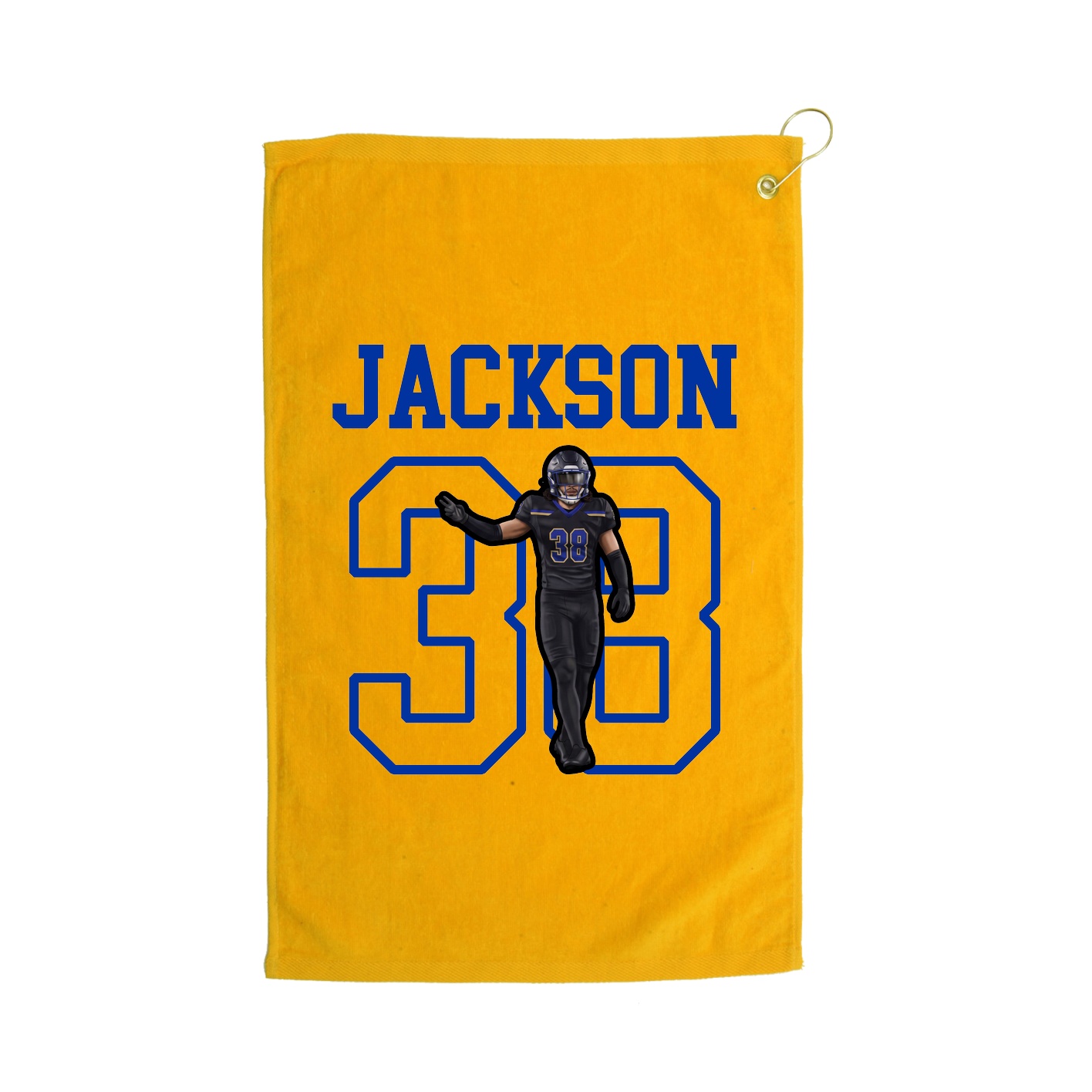 Golf Towel — Shirsey in Gold