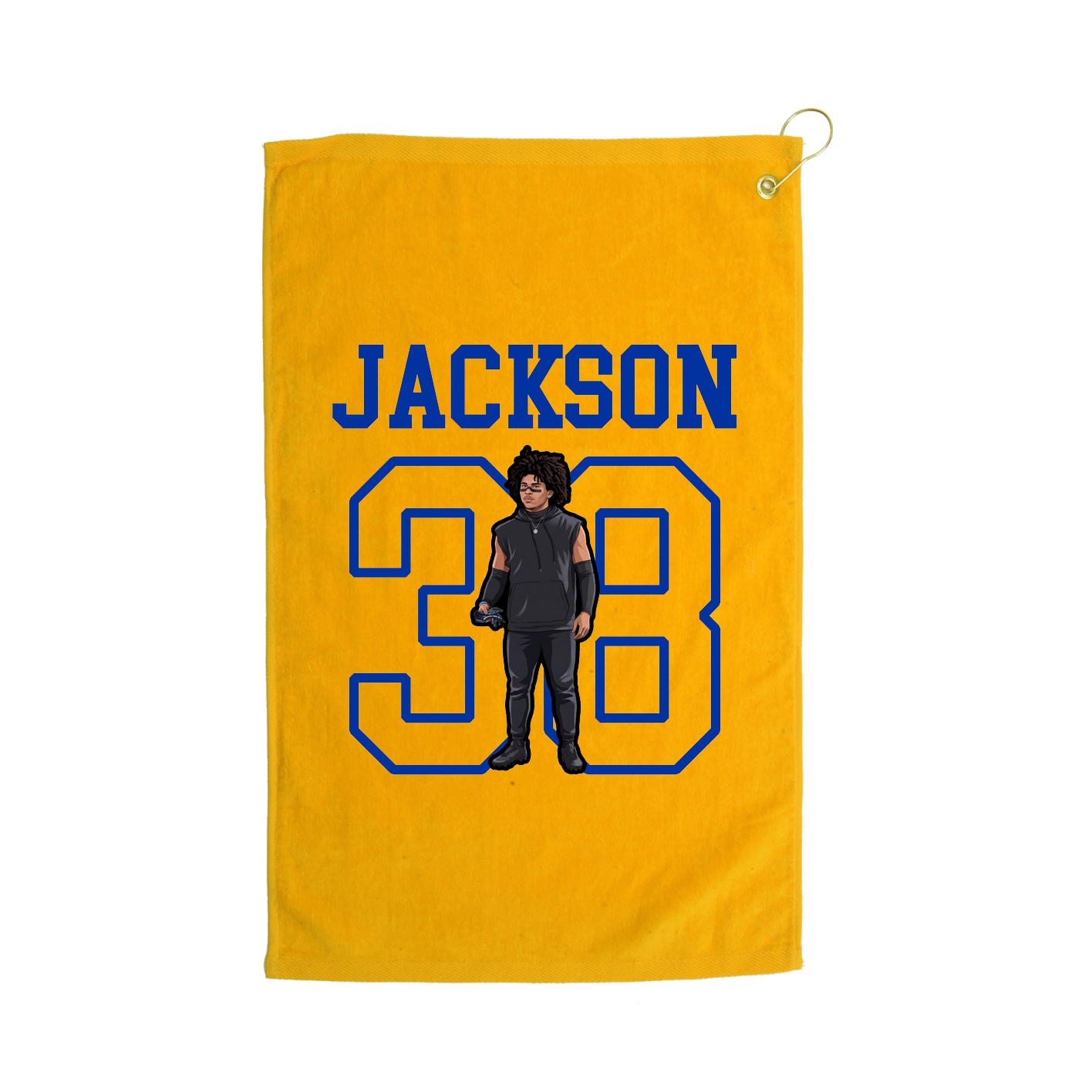 Golf Towel — Shirsey in Gold
