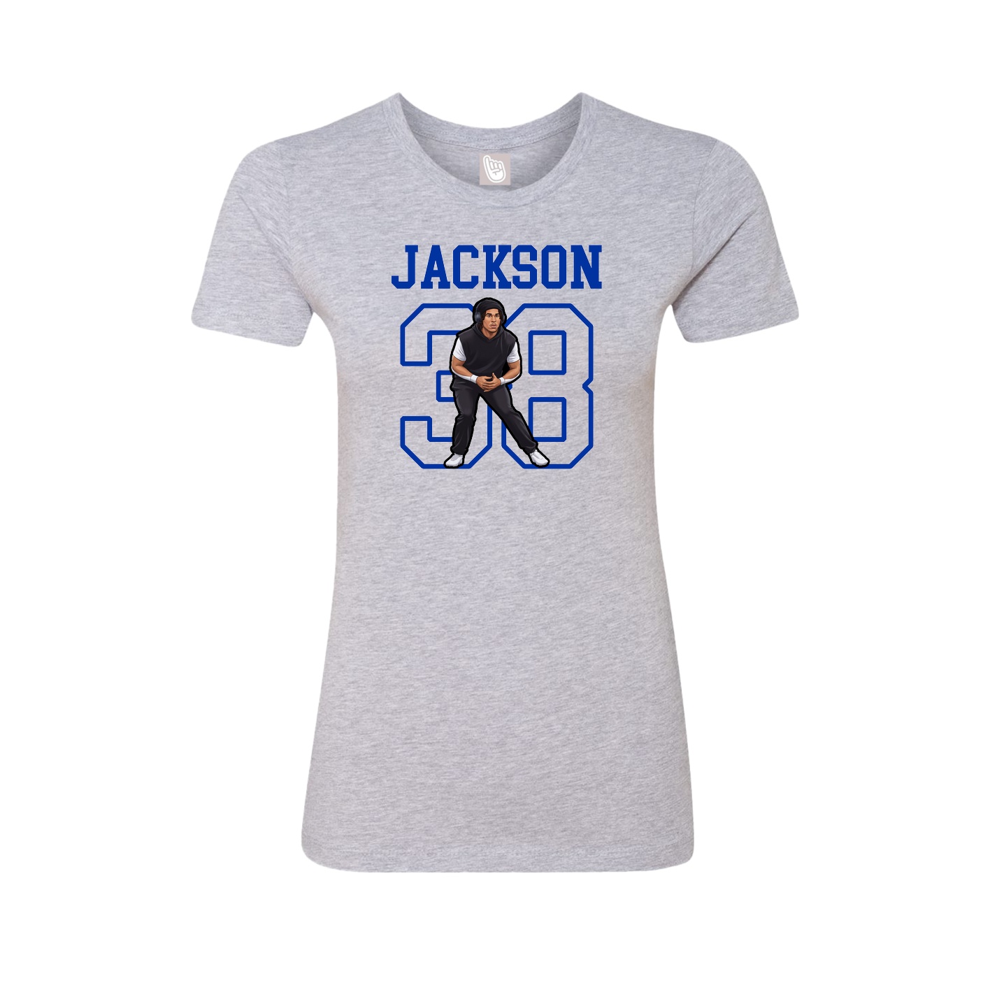 Fitted Women's Tee — Shirsey in Grey