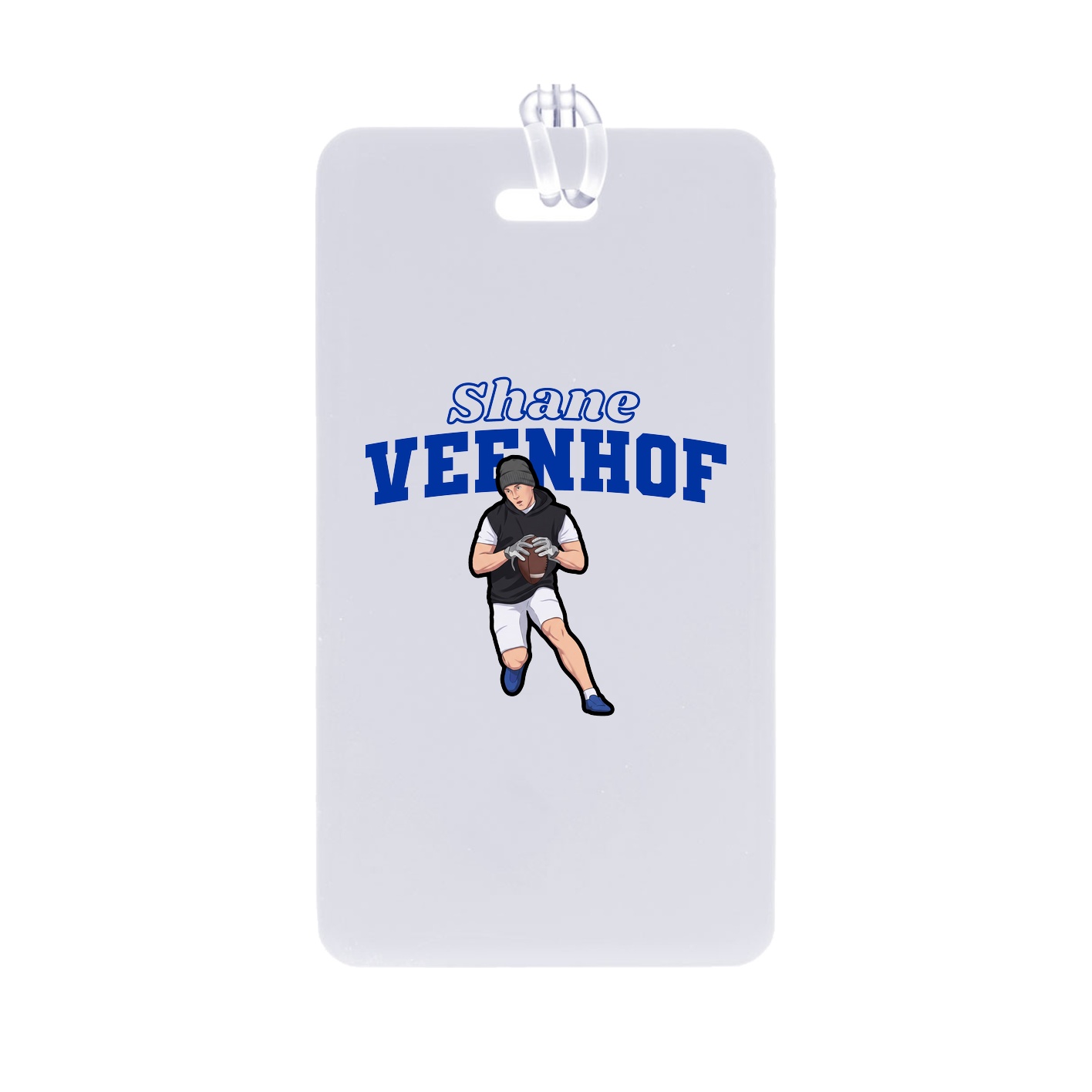 Bag Tag — Name Arch in Classic