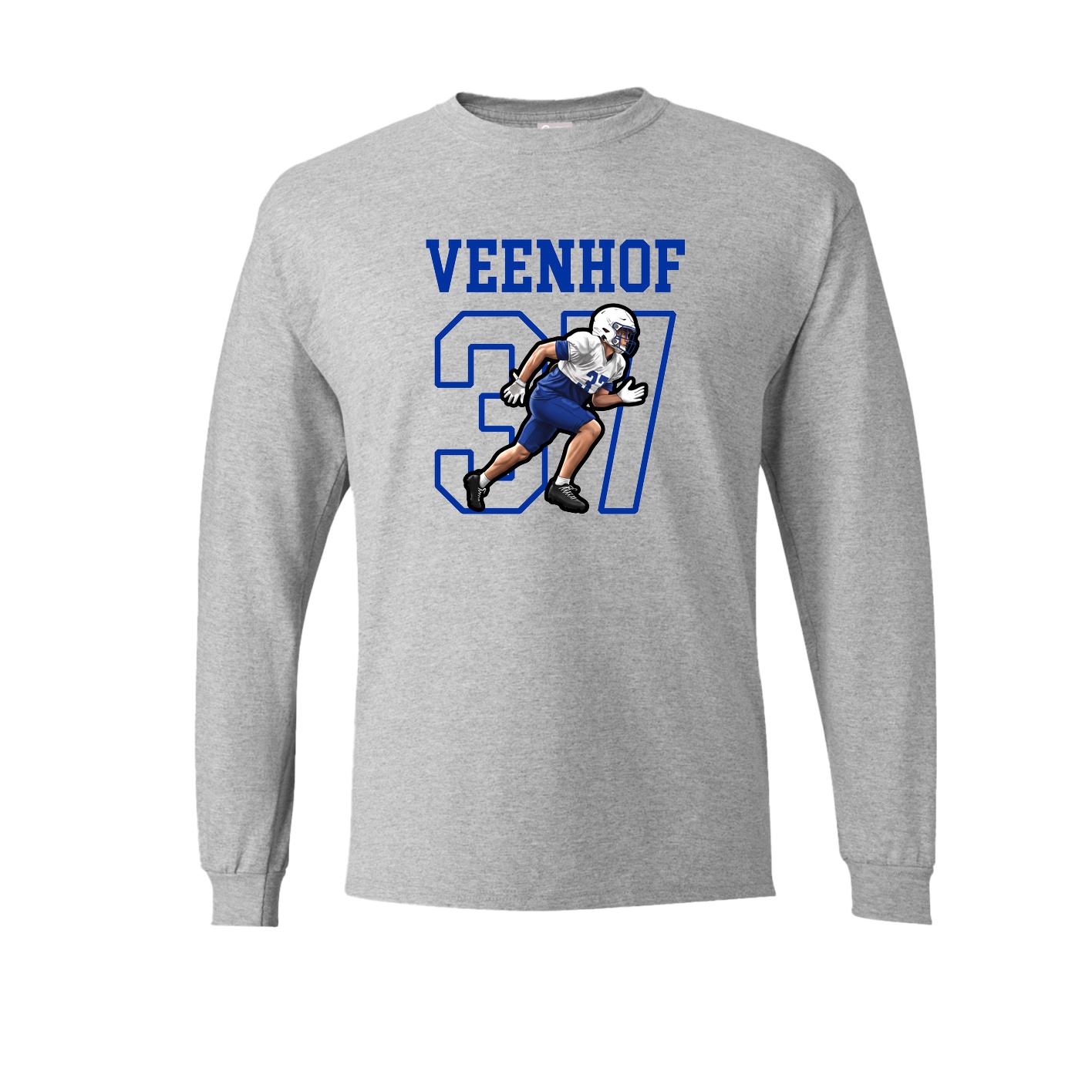 Long Sleeve Tee — Shirsey in Grey