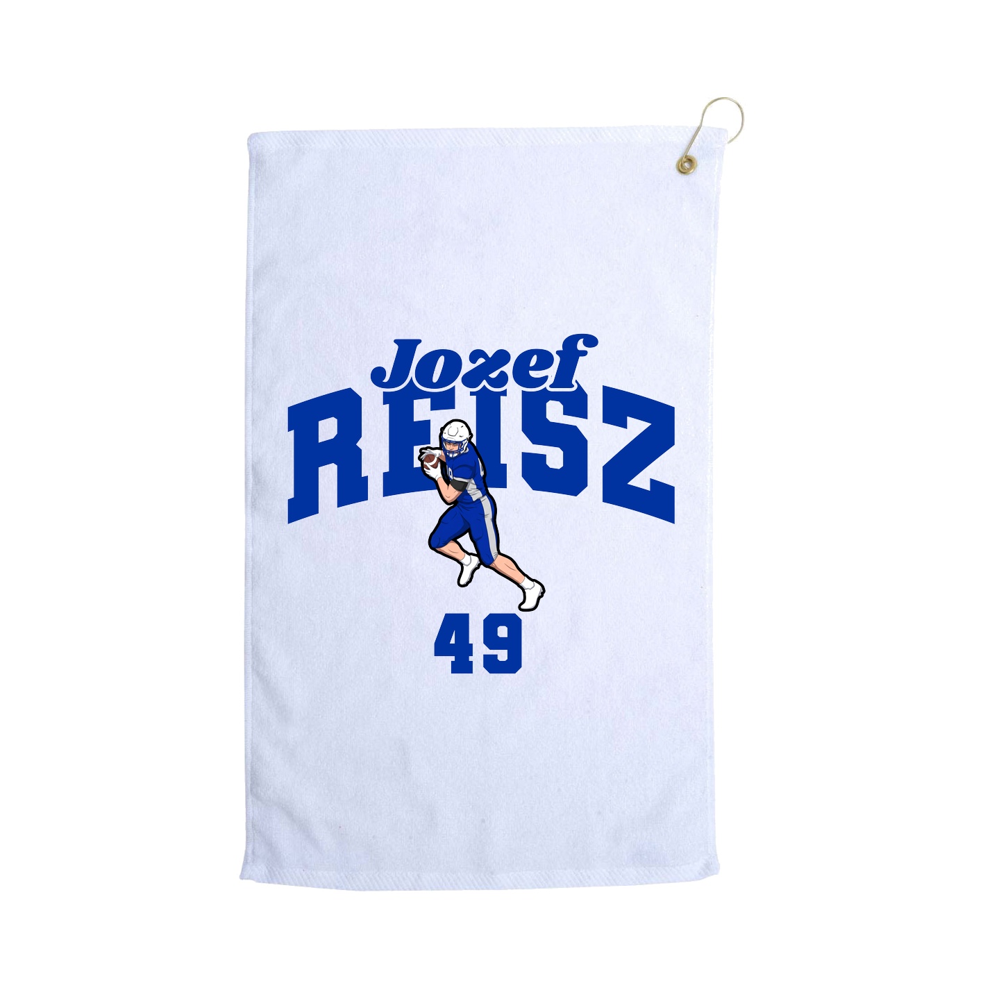 Golf Towel — Signature Arch in White