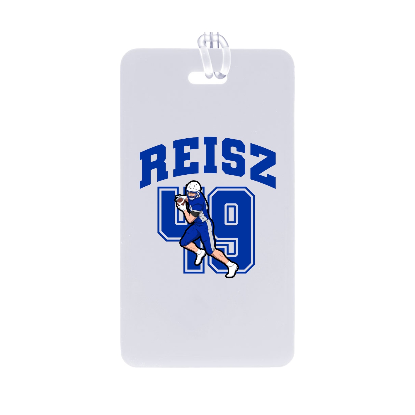 Bag Tag — Number in Classic