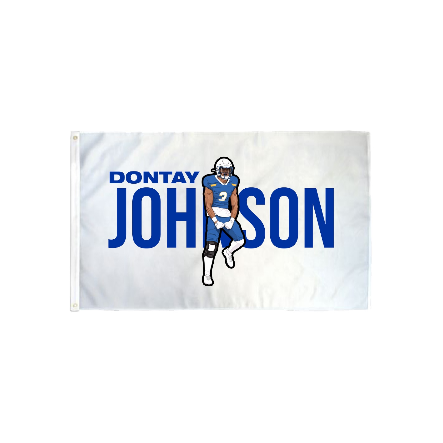 3x5 Flag — Player Name in Classic