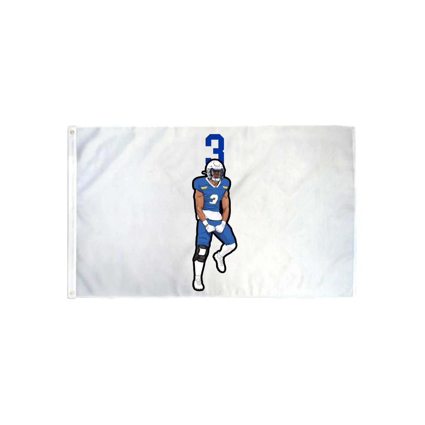 3x5 Flag — Number Top in Classic