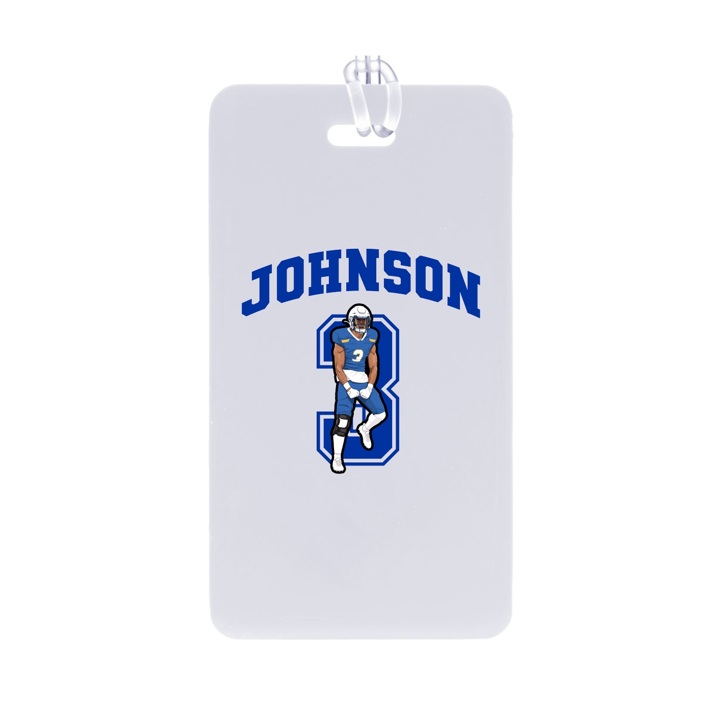 Bag Tag — Number in Classic