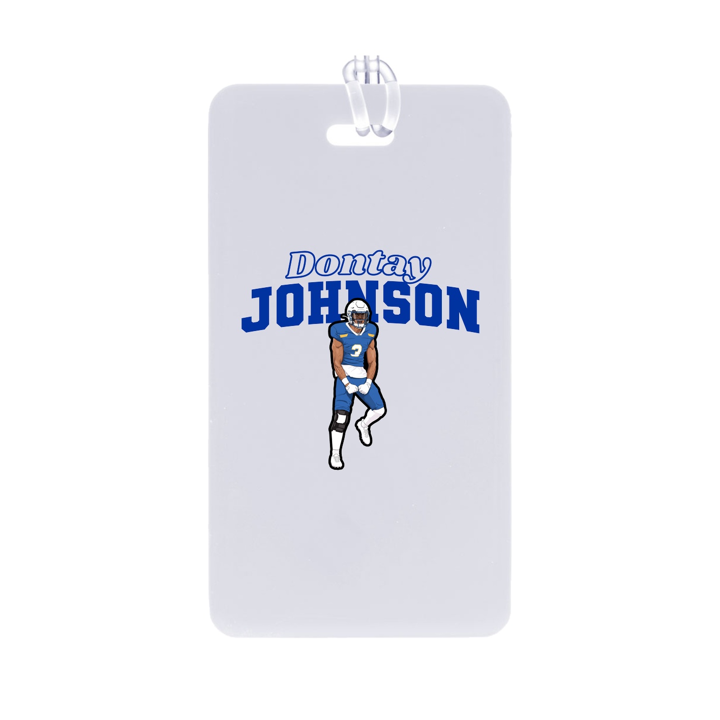 Bag Tag — Name Arch in Classic