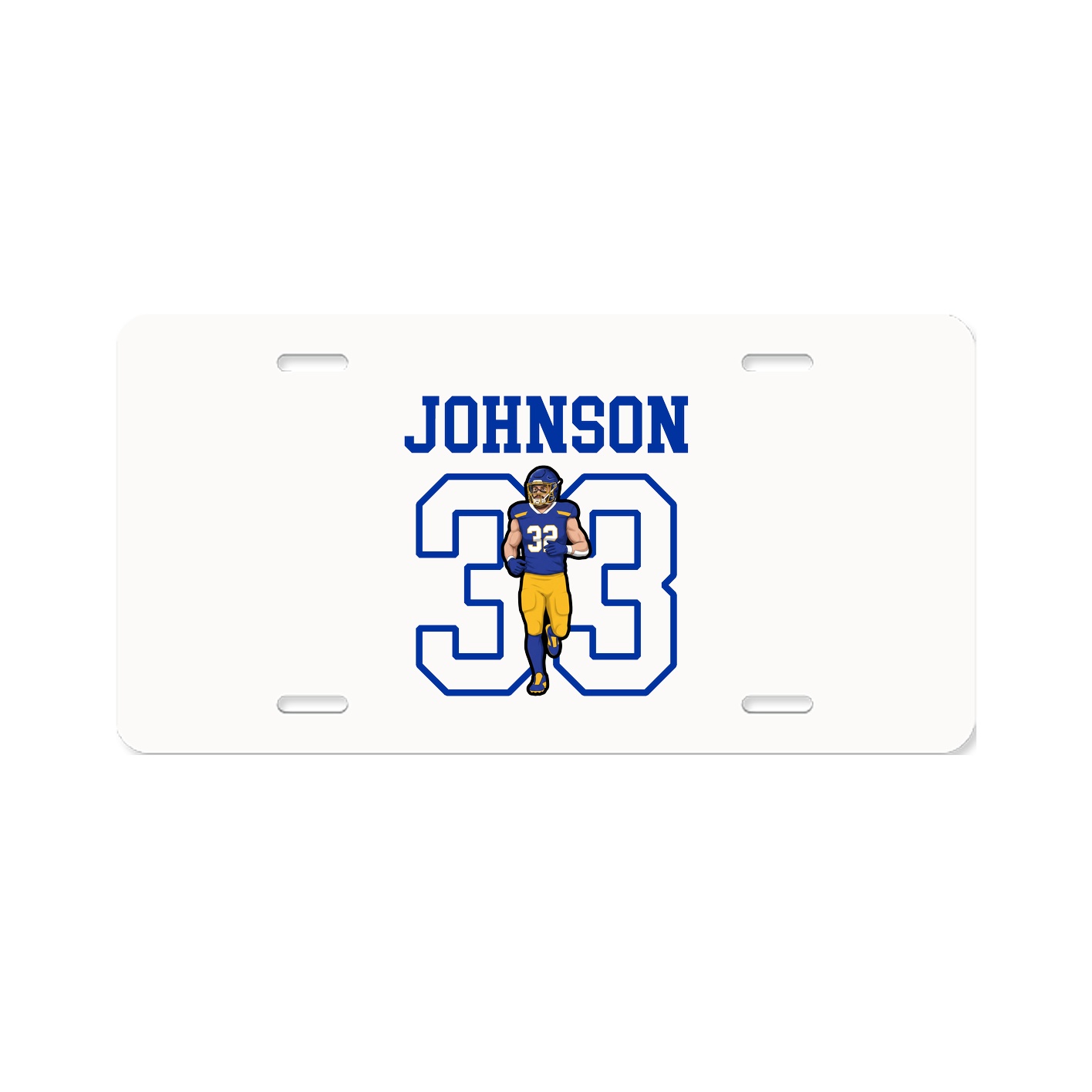 License Plate — Shirsey in Classic