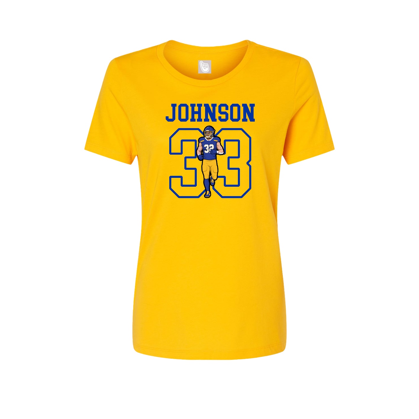 Fitted Women's Tee — Shirsey in Gold