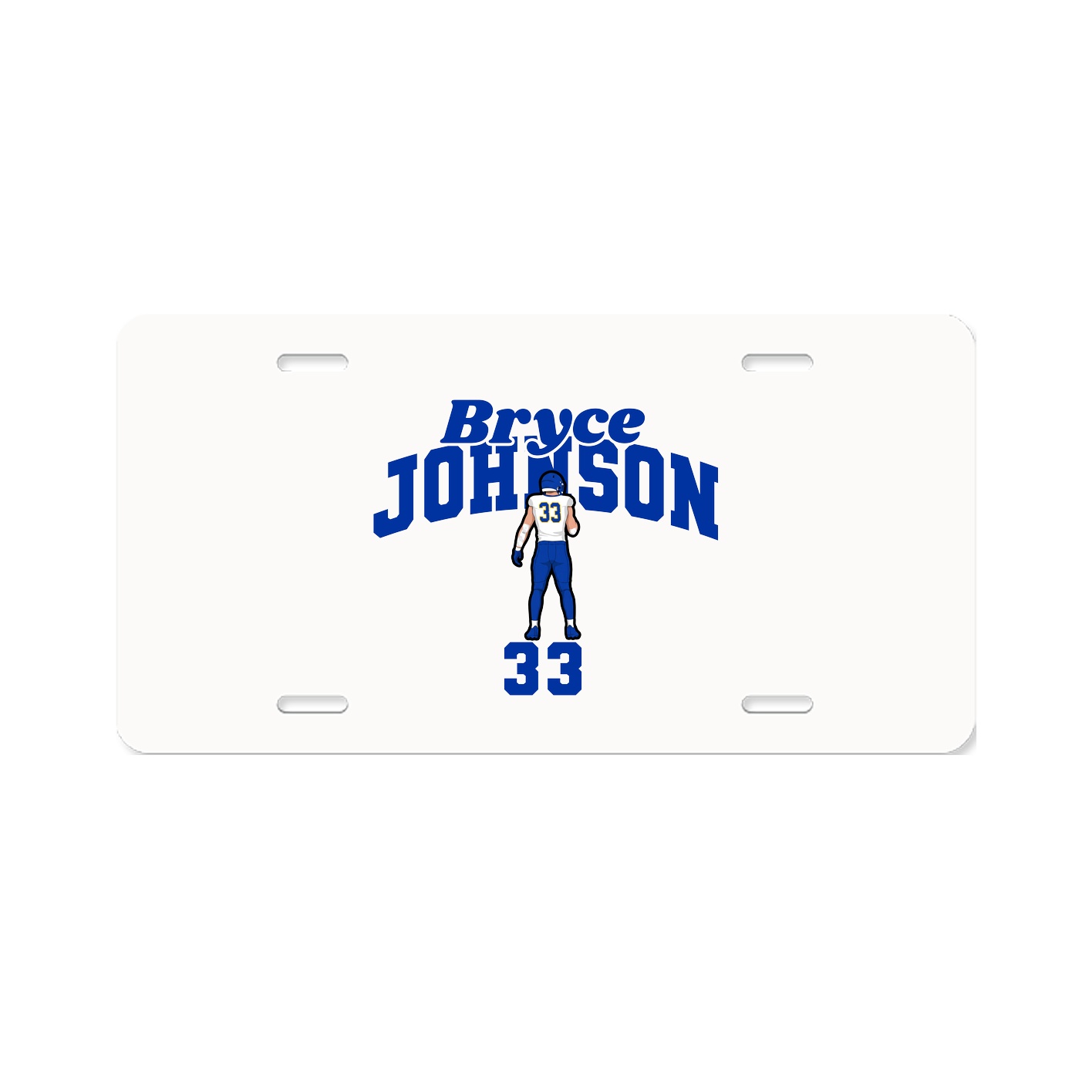 License Plate — Signature Arch in Classic