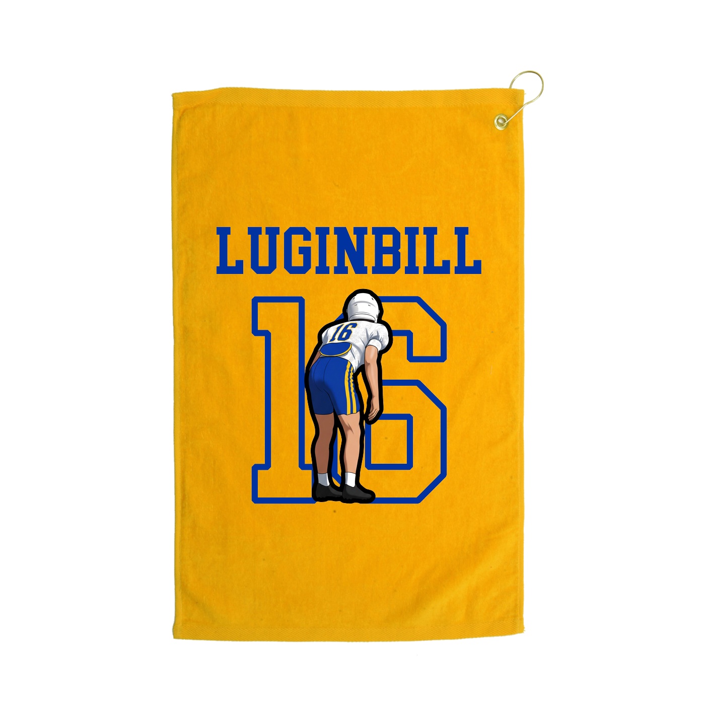 Golf Towel — Shirsey in Gold