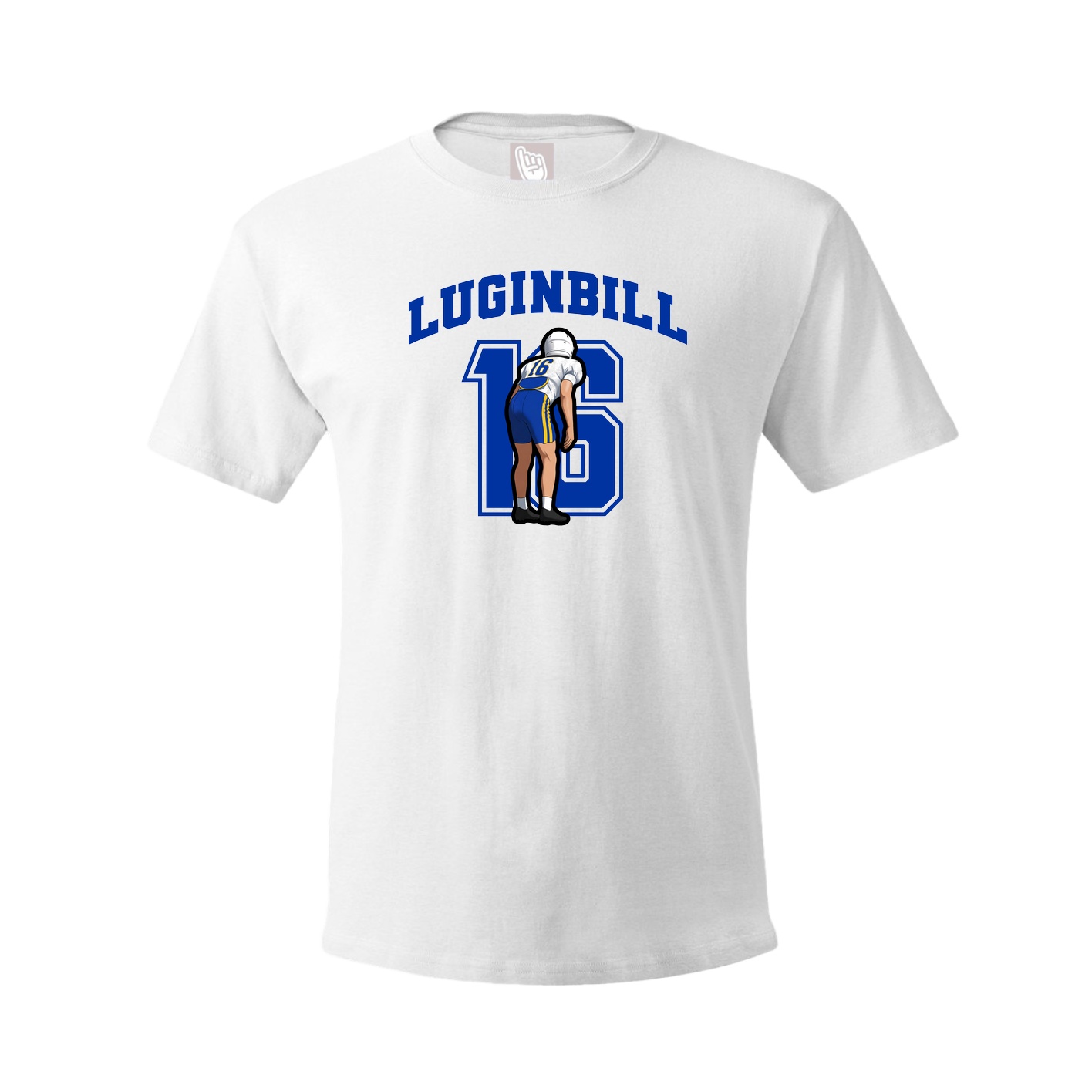 Tee — Number in White