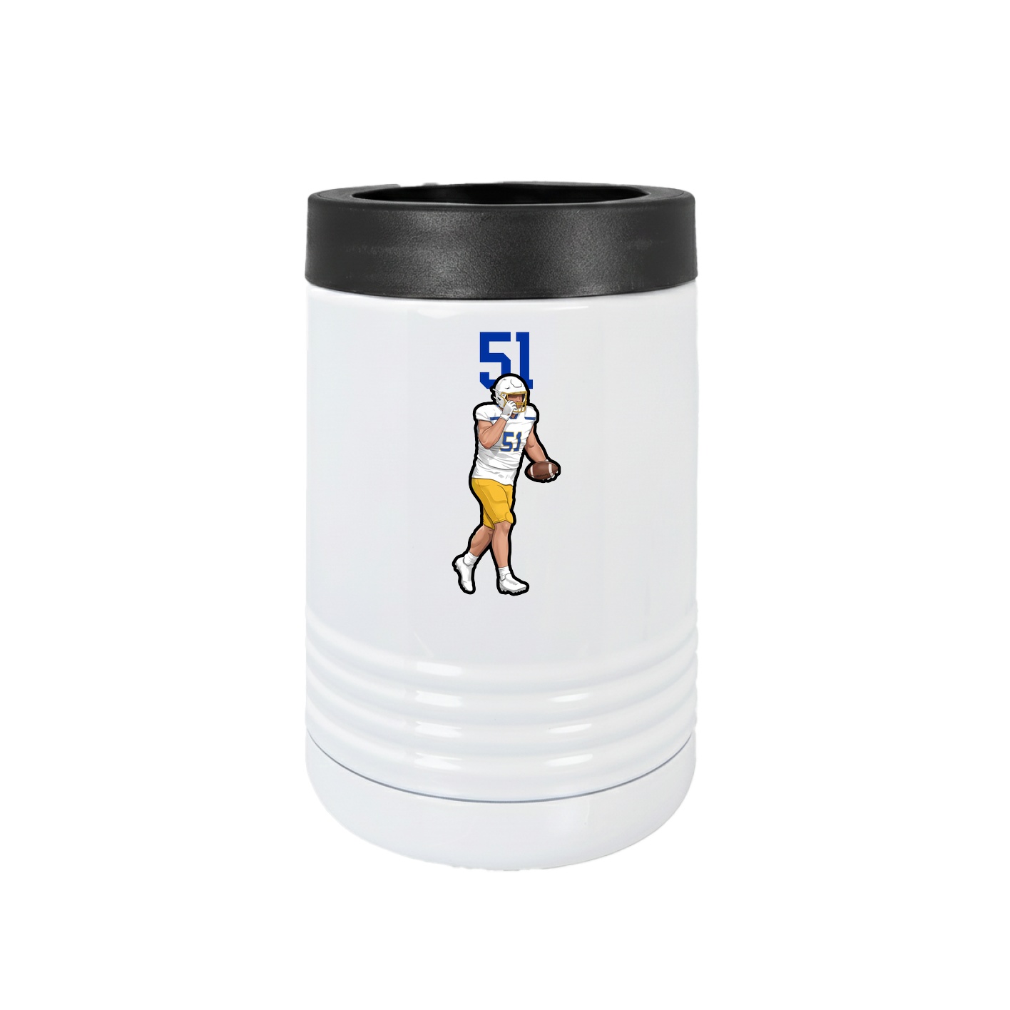 Beverage Holder — Number Top in White