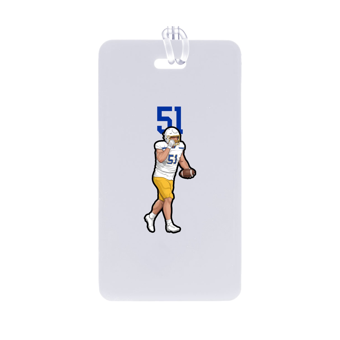 Bag Tag — Number Top in Classic