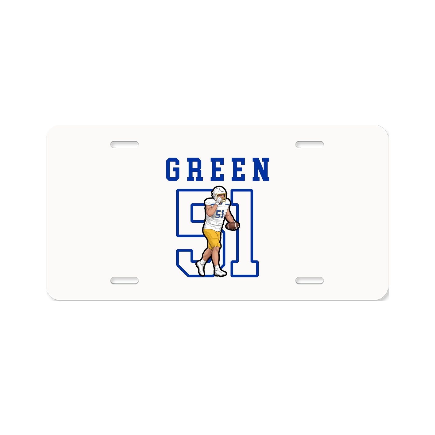 License Plate — Shirsey in Classic