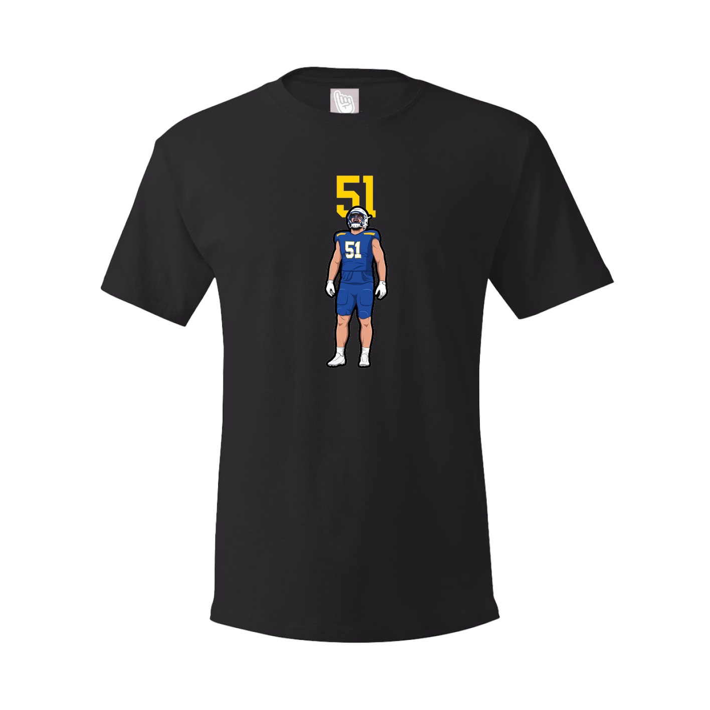 Tee — Number Top in Black