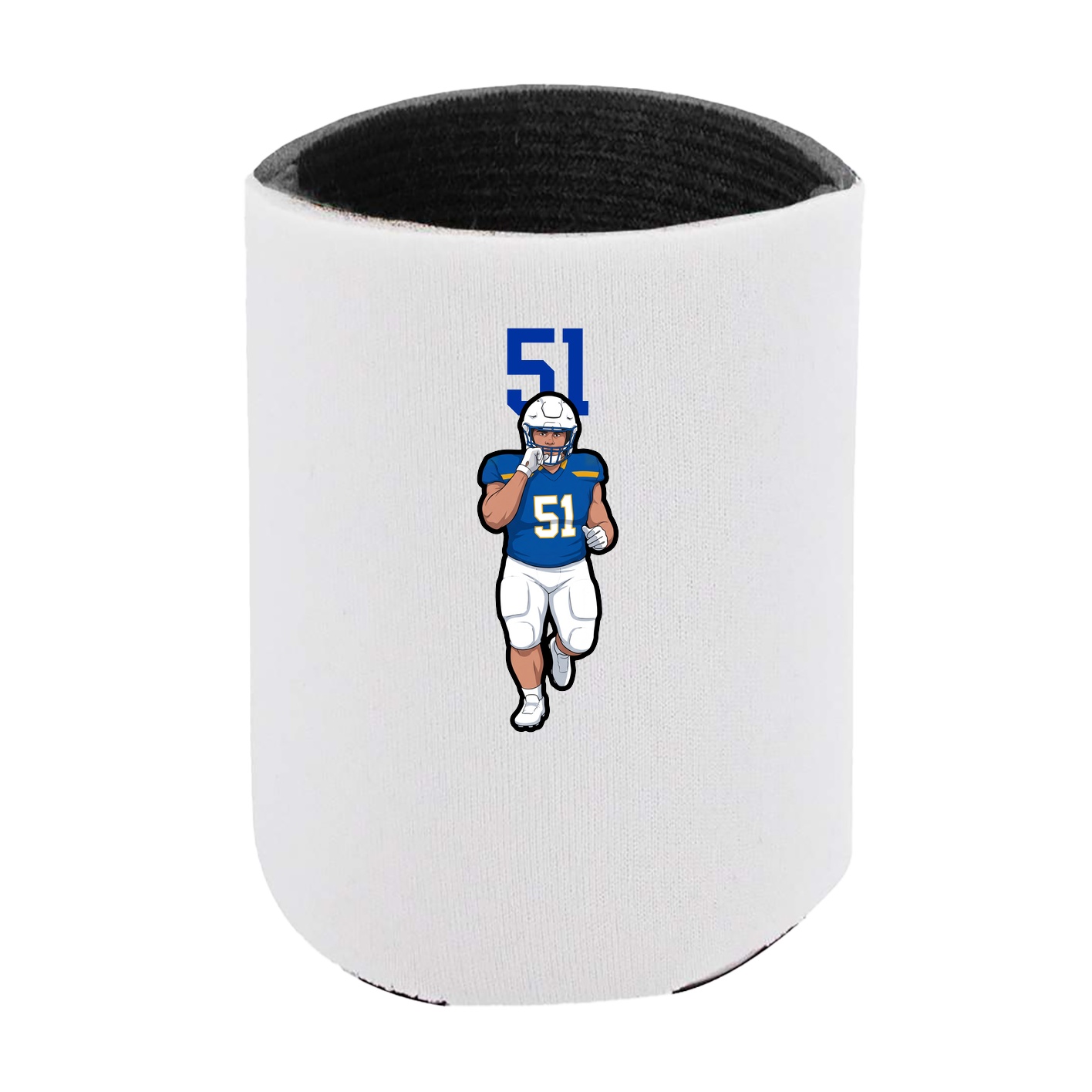 Can Holder — Number Top in White