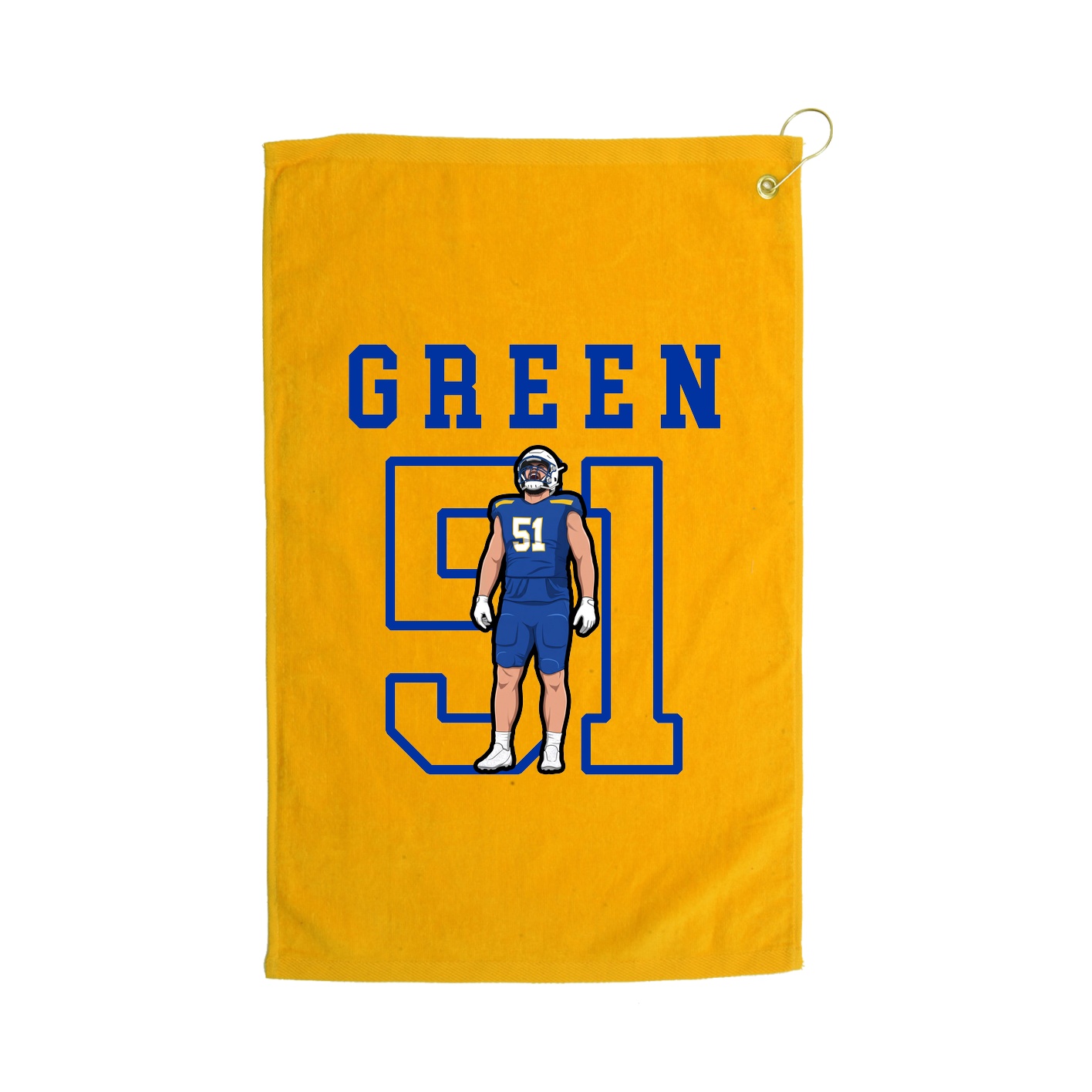 Golf Towel — Shirsey in Gold