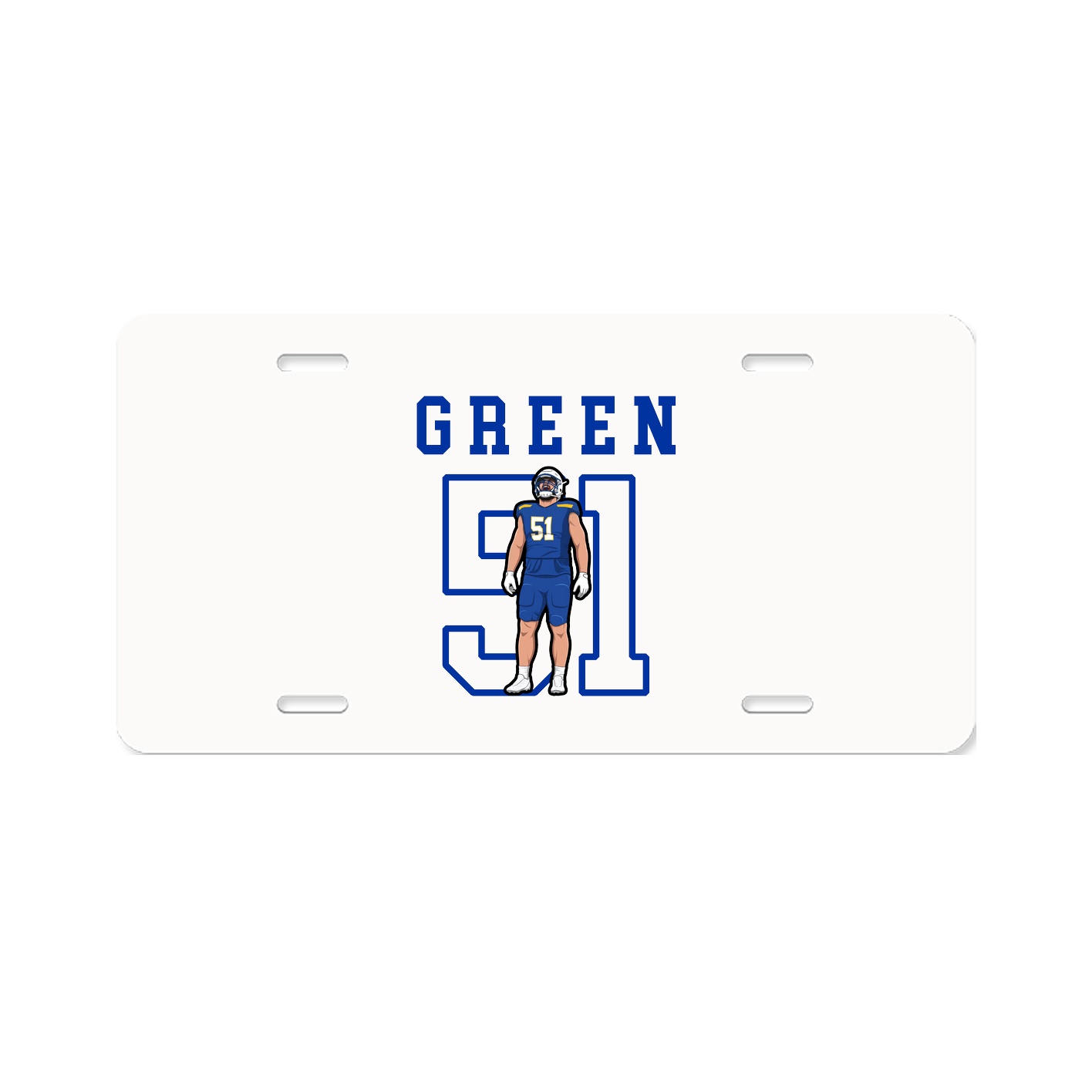 License Plate — Shirsey in Classic