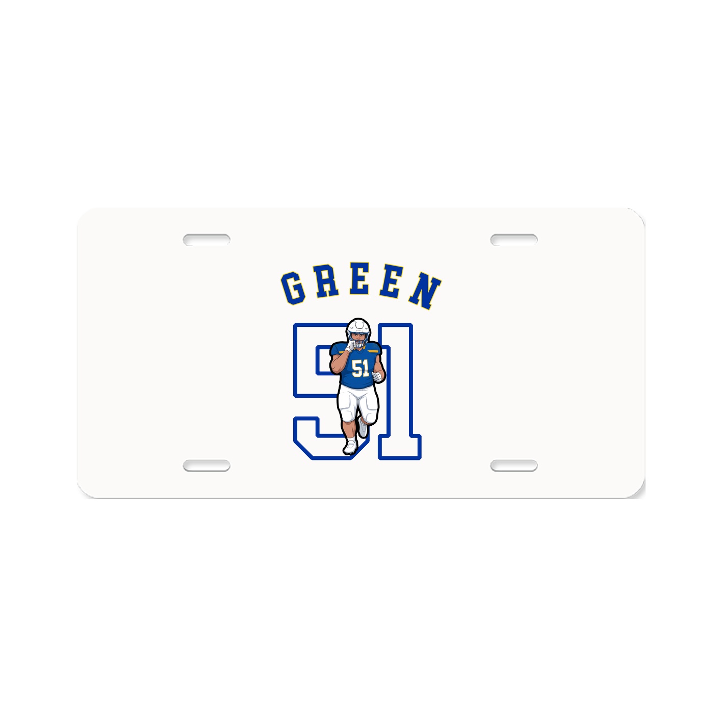 License Plate — Shirsey Arch in Classic