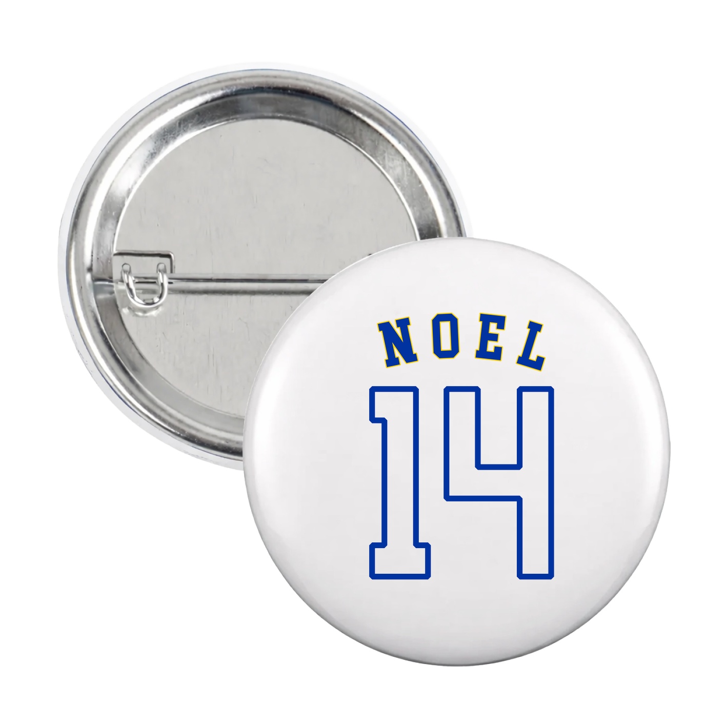 Game Day Button — Shirsey Arch in White