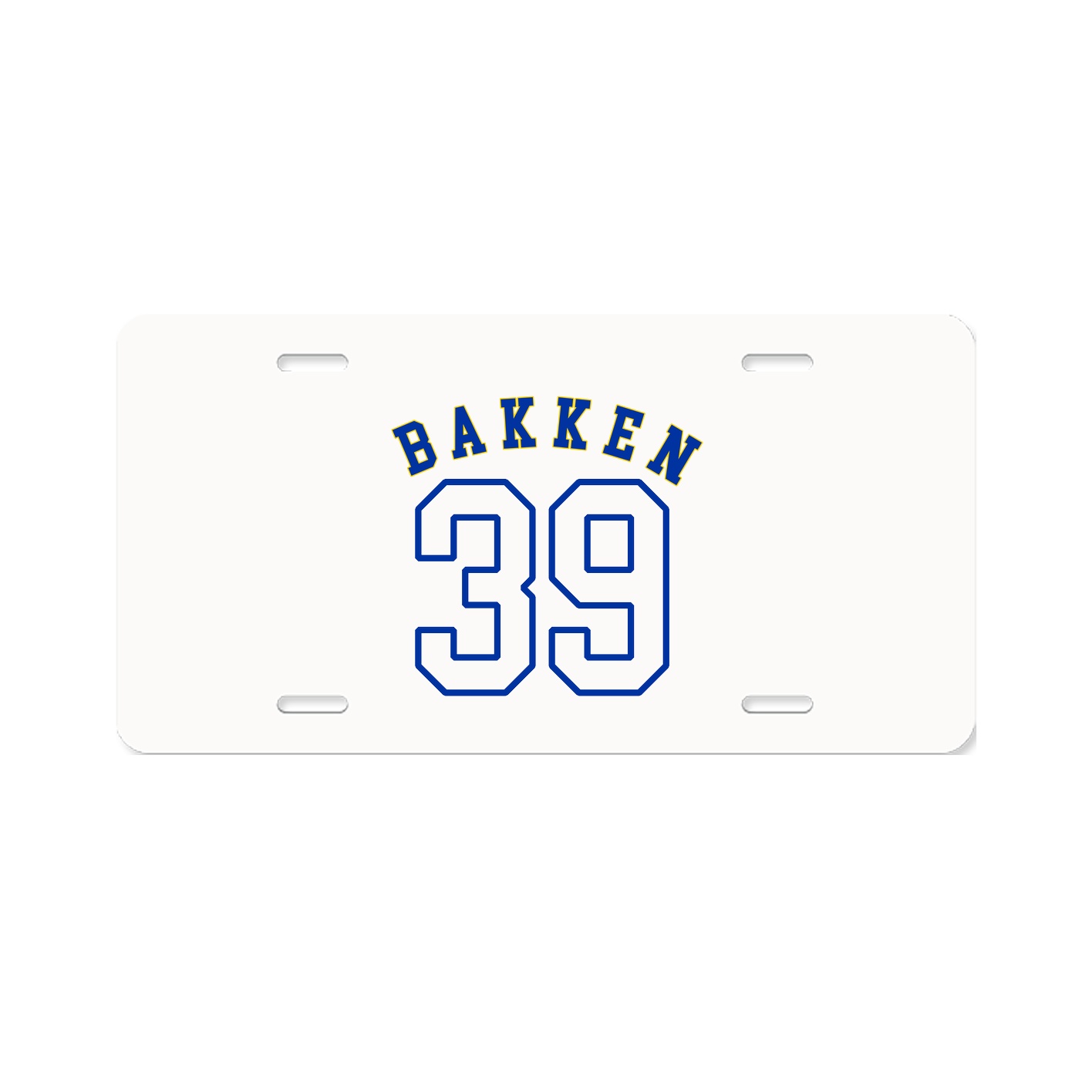 License Plate — Shirsey Arch in Classic
