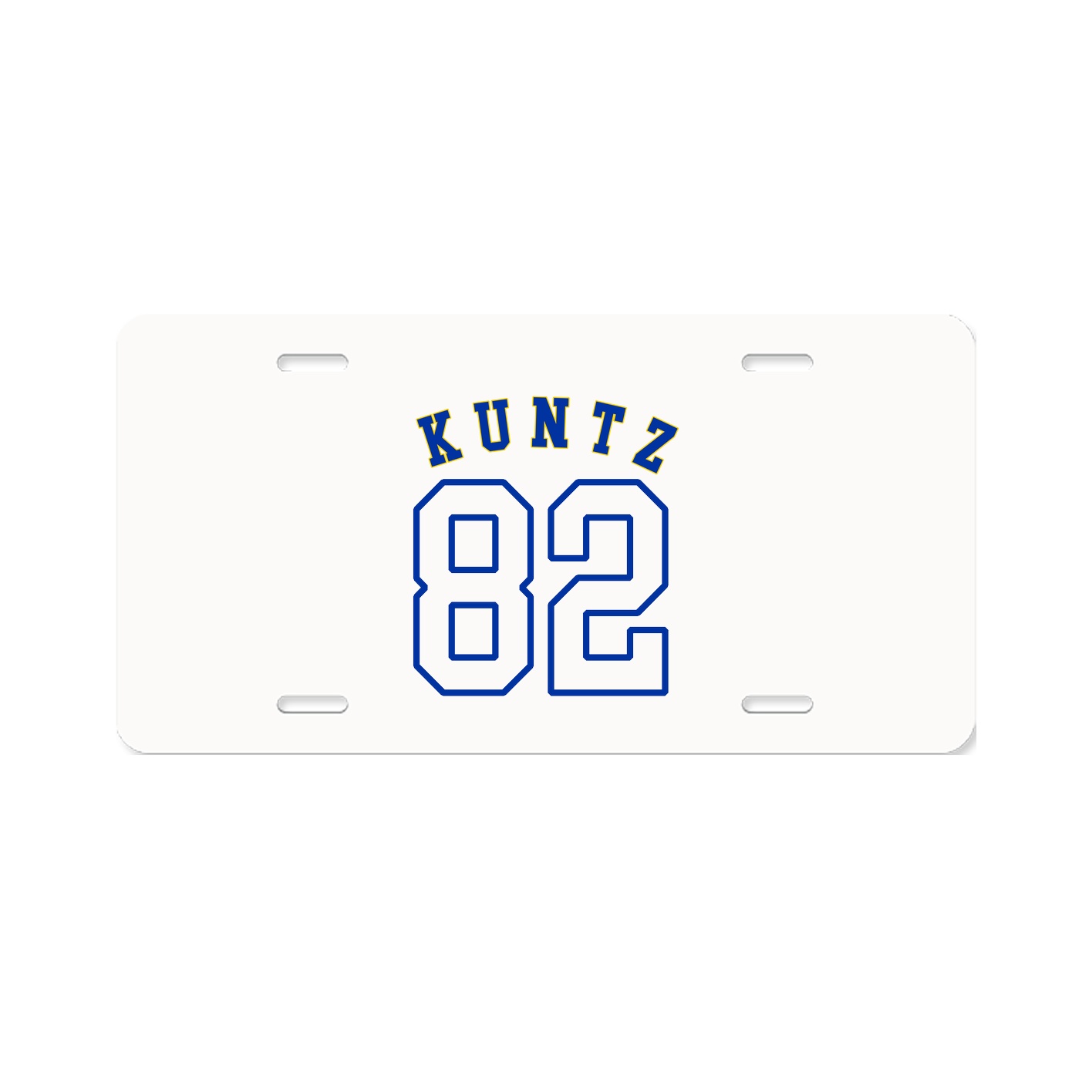 License Plate — Shirsey Arch in Classic