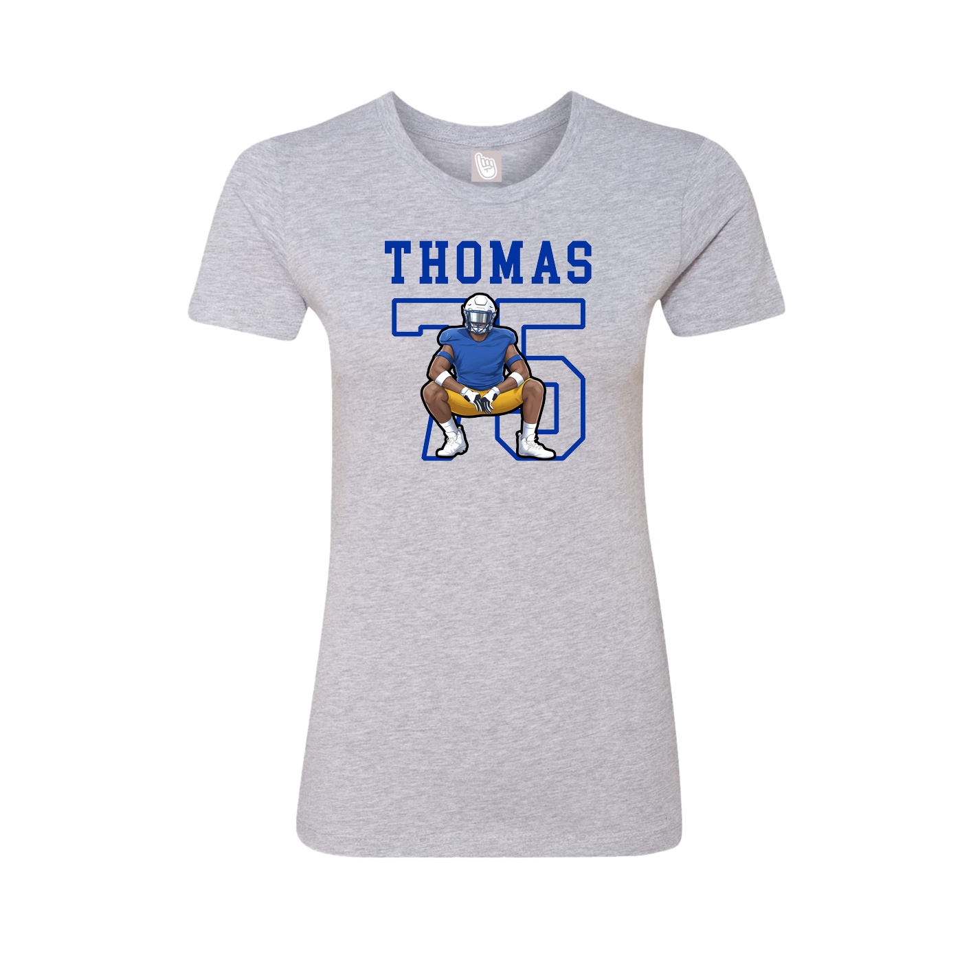Fitted Women's Tee — Shirsey in Grey