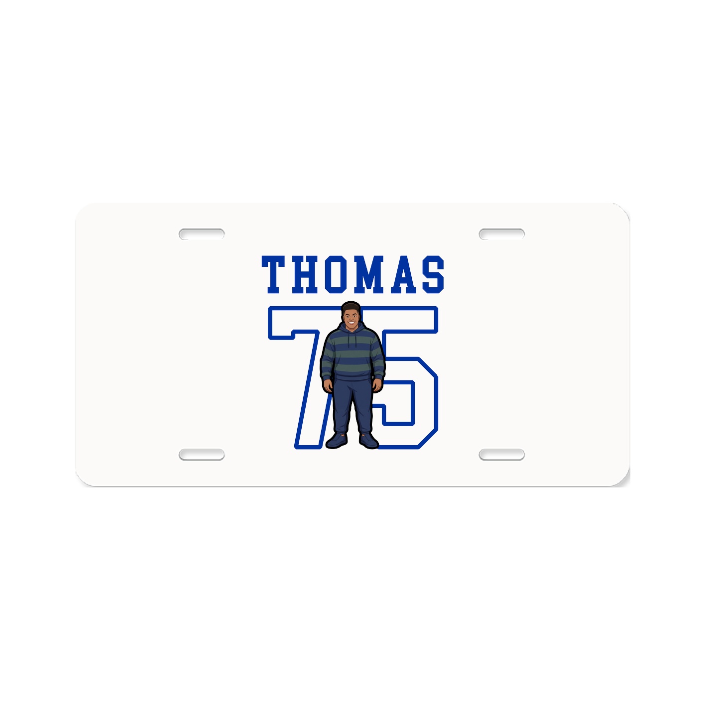 License Plate — Shirsey in Classic
