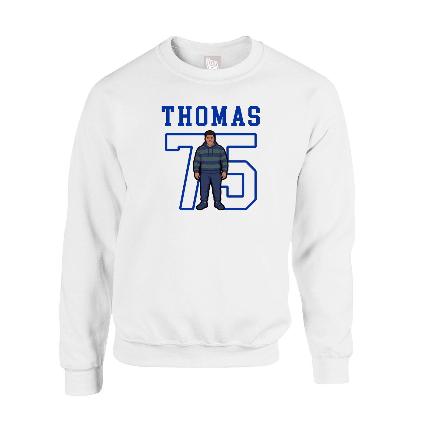 Fleece Crew — Shirsey in White