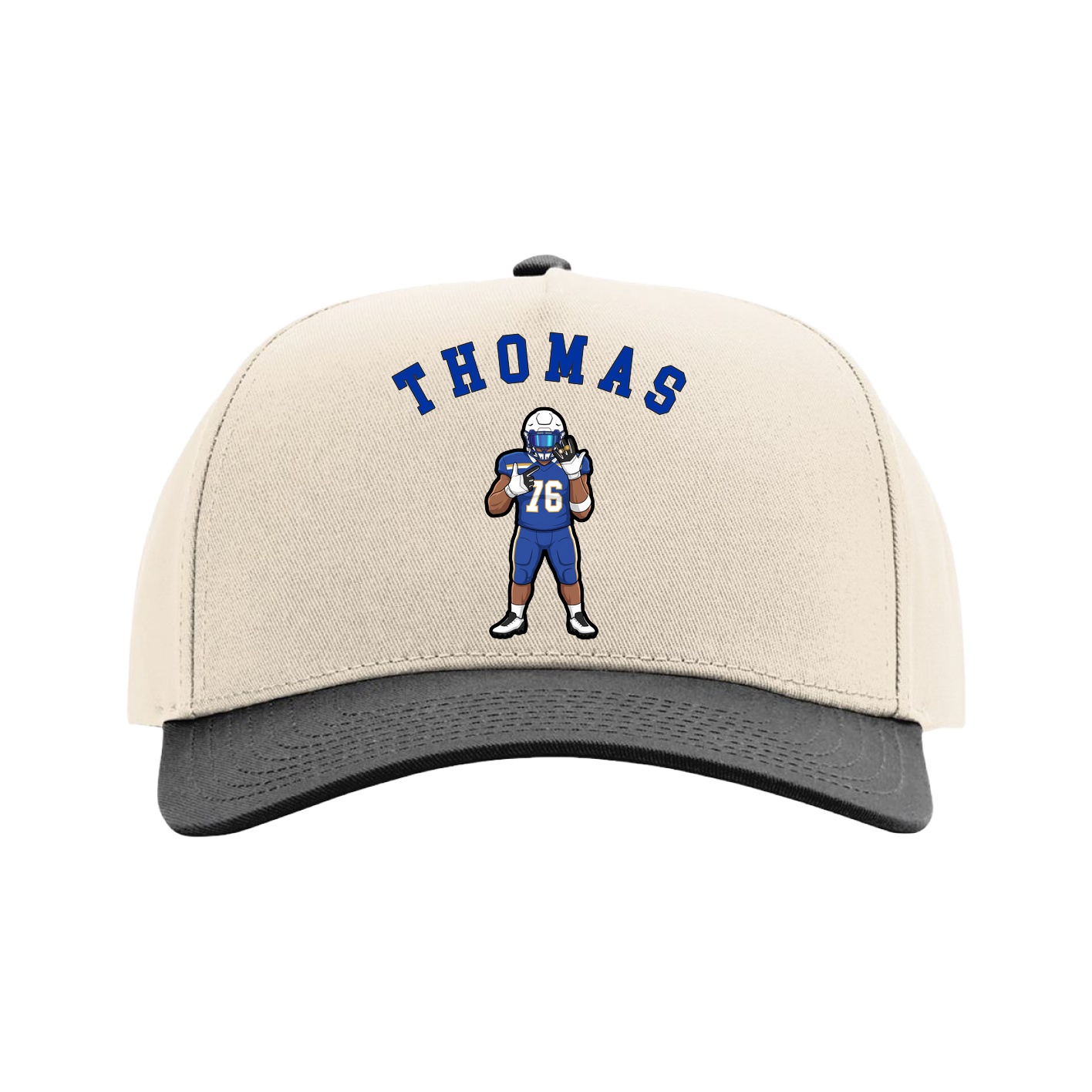 Full Fabric Five-Panel Champ Cap