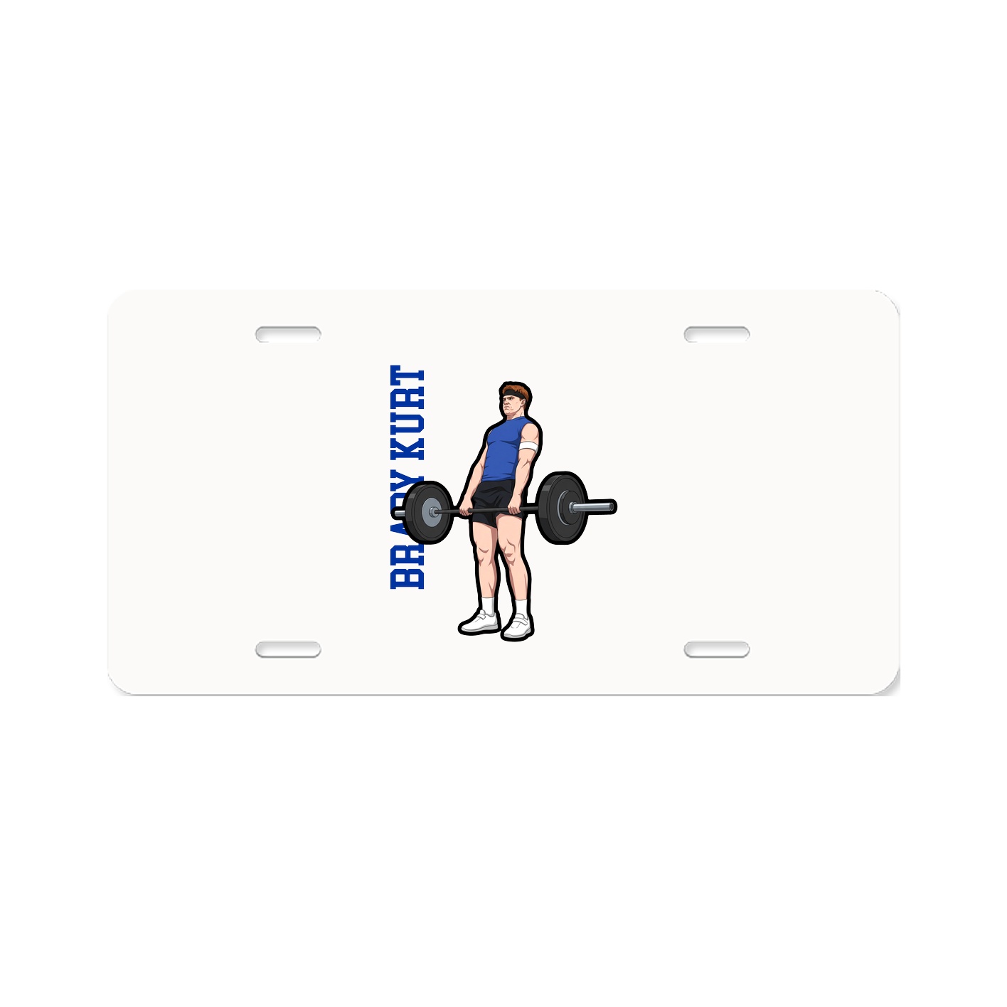 Aluminum License Plate