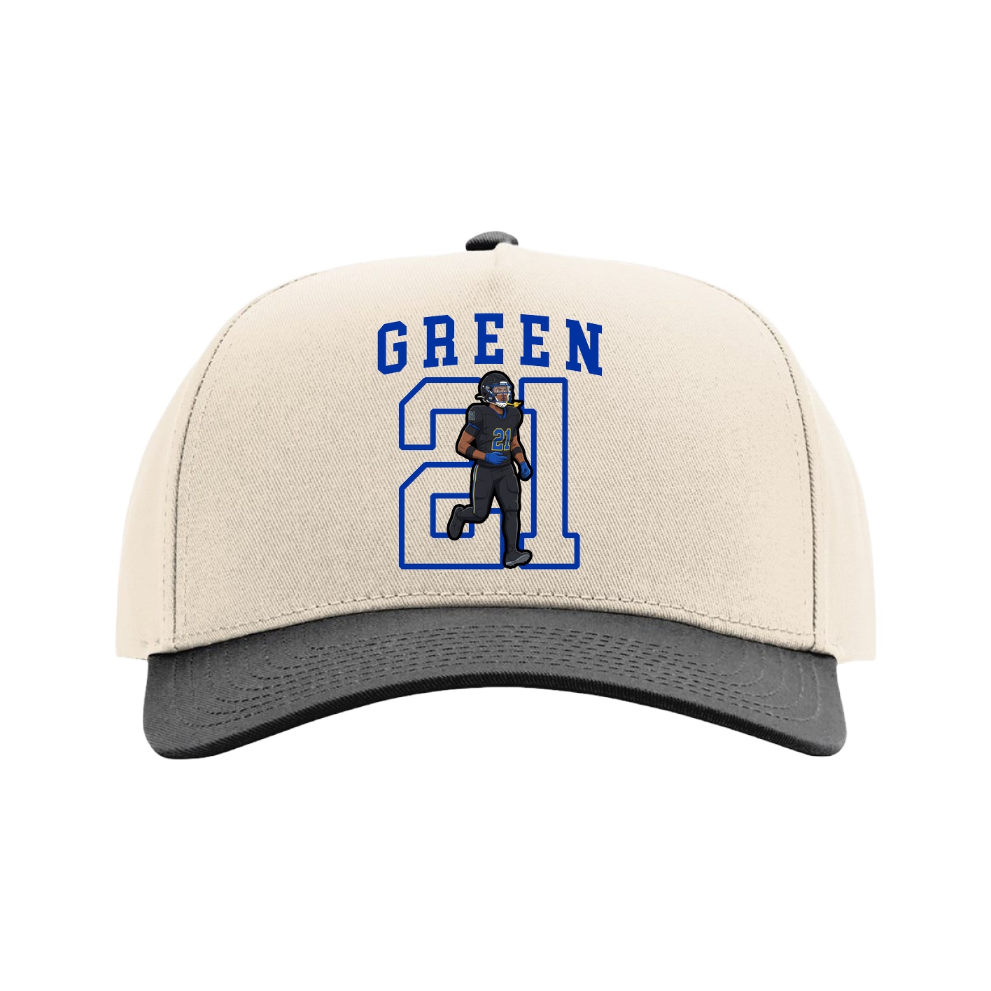 Full Fabric Five-Panel Champ Cap