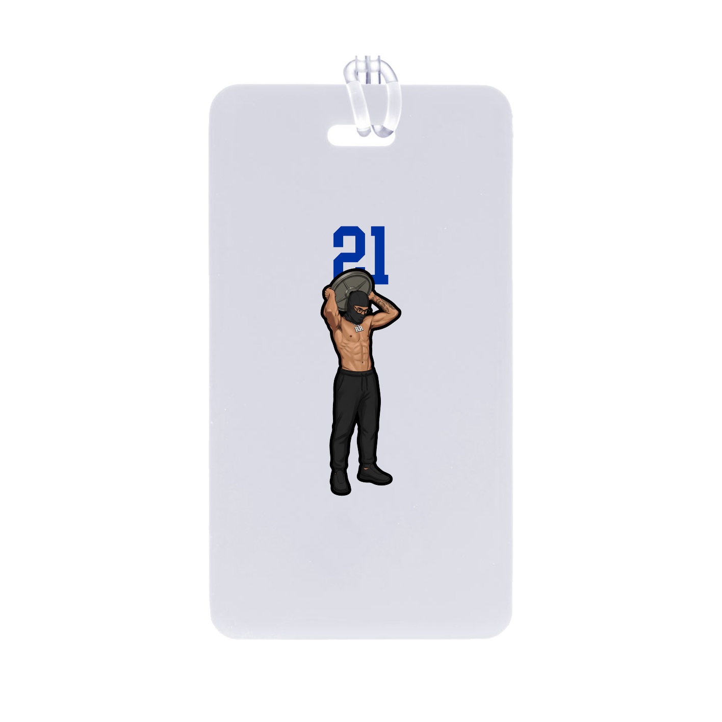 Bag Tag — Number Top in Classic