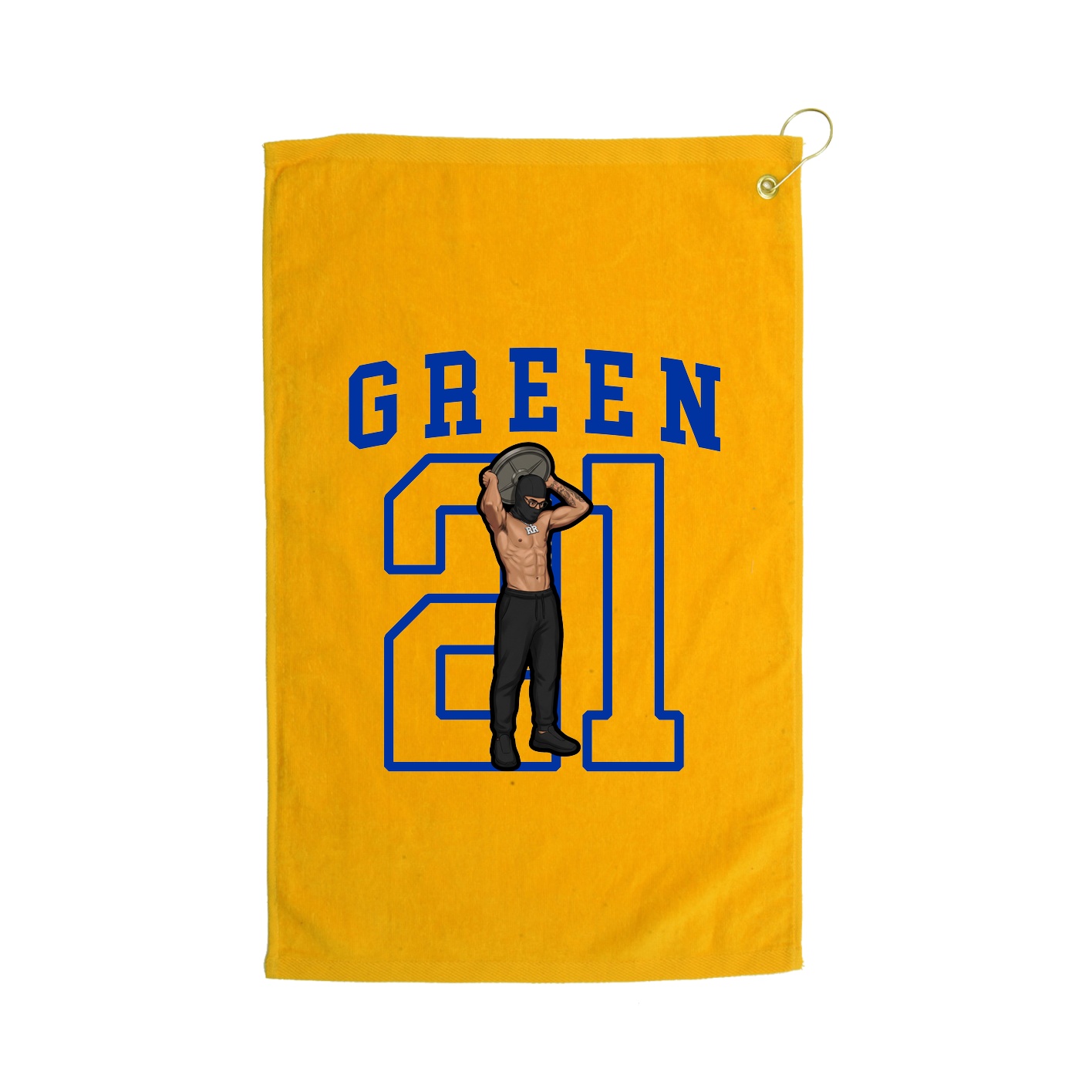 Golf Towel — Shirsey in Gold