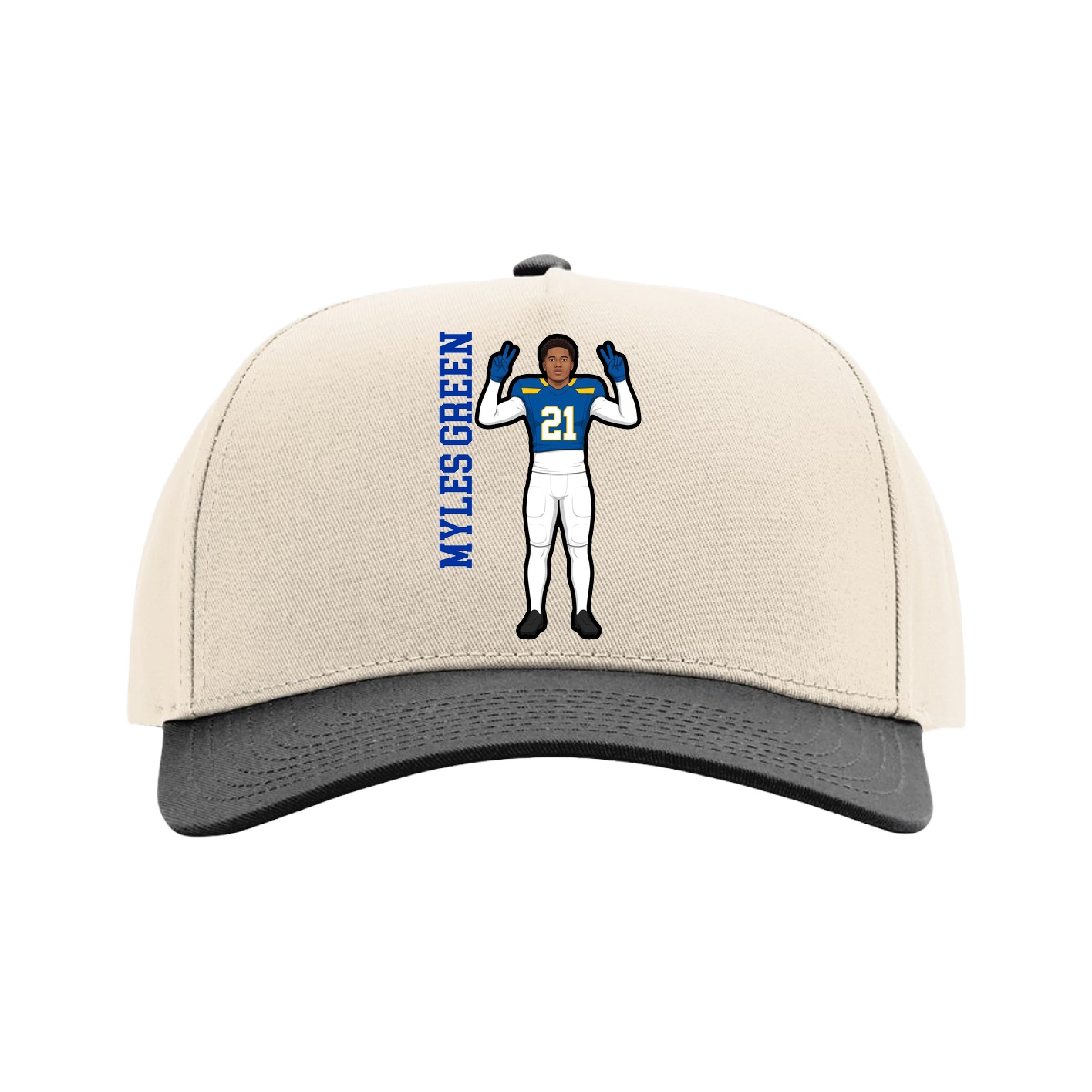 Full Fabric Five-Panel Champ Cap