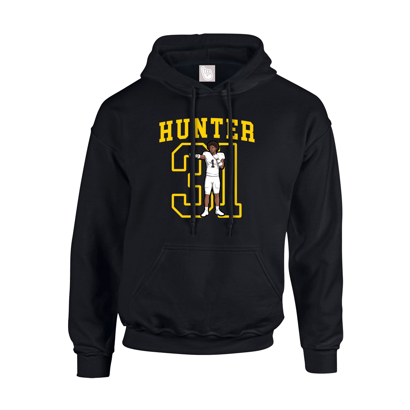 Youth Hoodie — Shirsey in Black