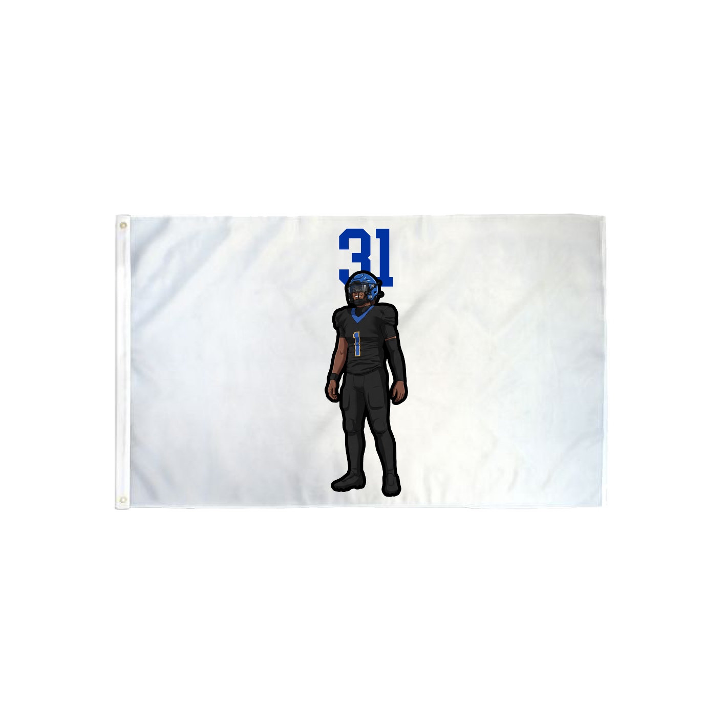 3x5 Flag — Number Top in Classic